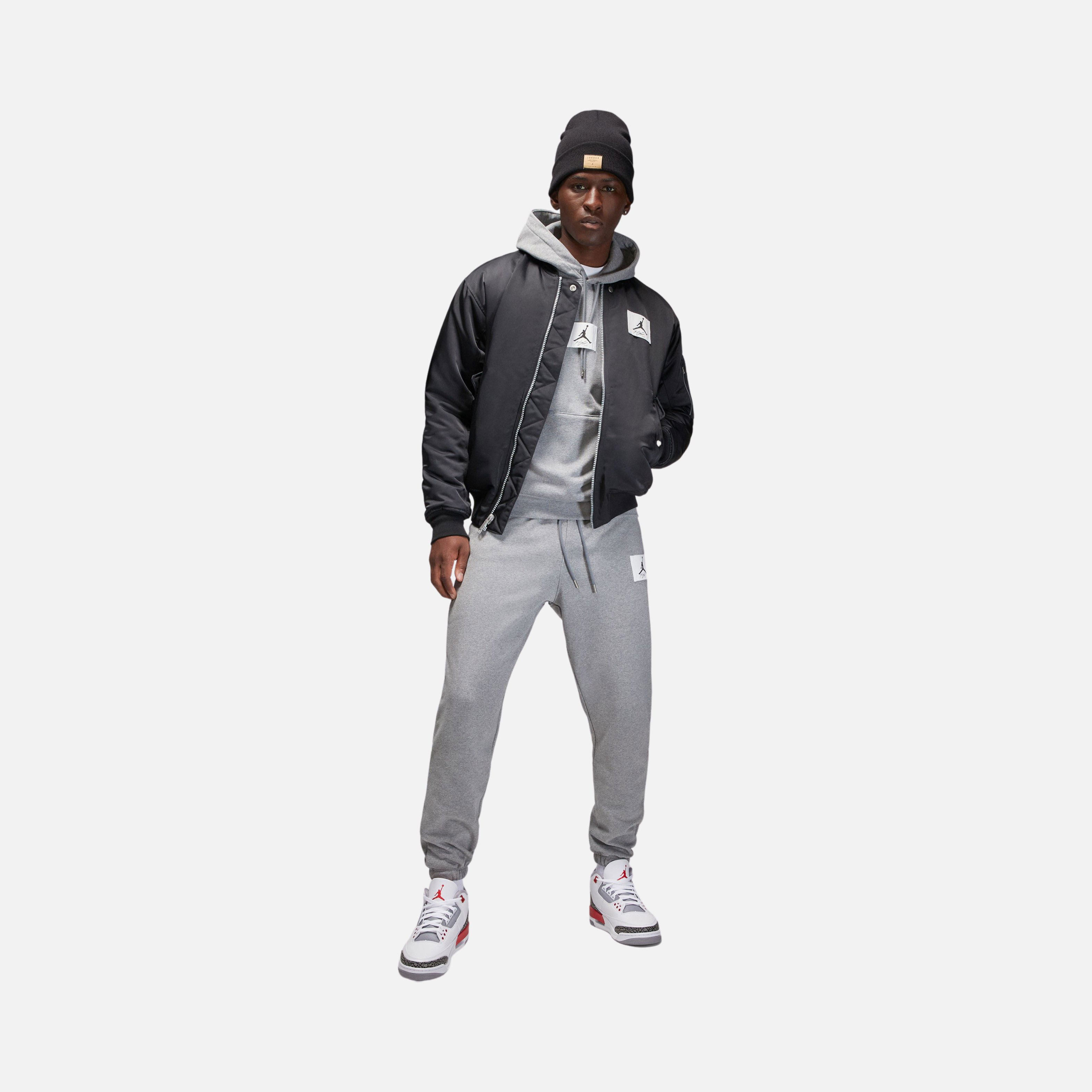 Nike Jordan Flight Fleece Pullover Hoodie Erkek Sweatshirt