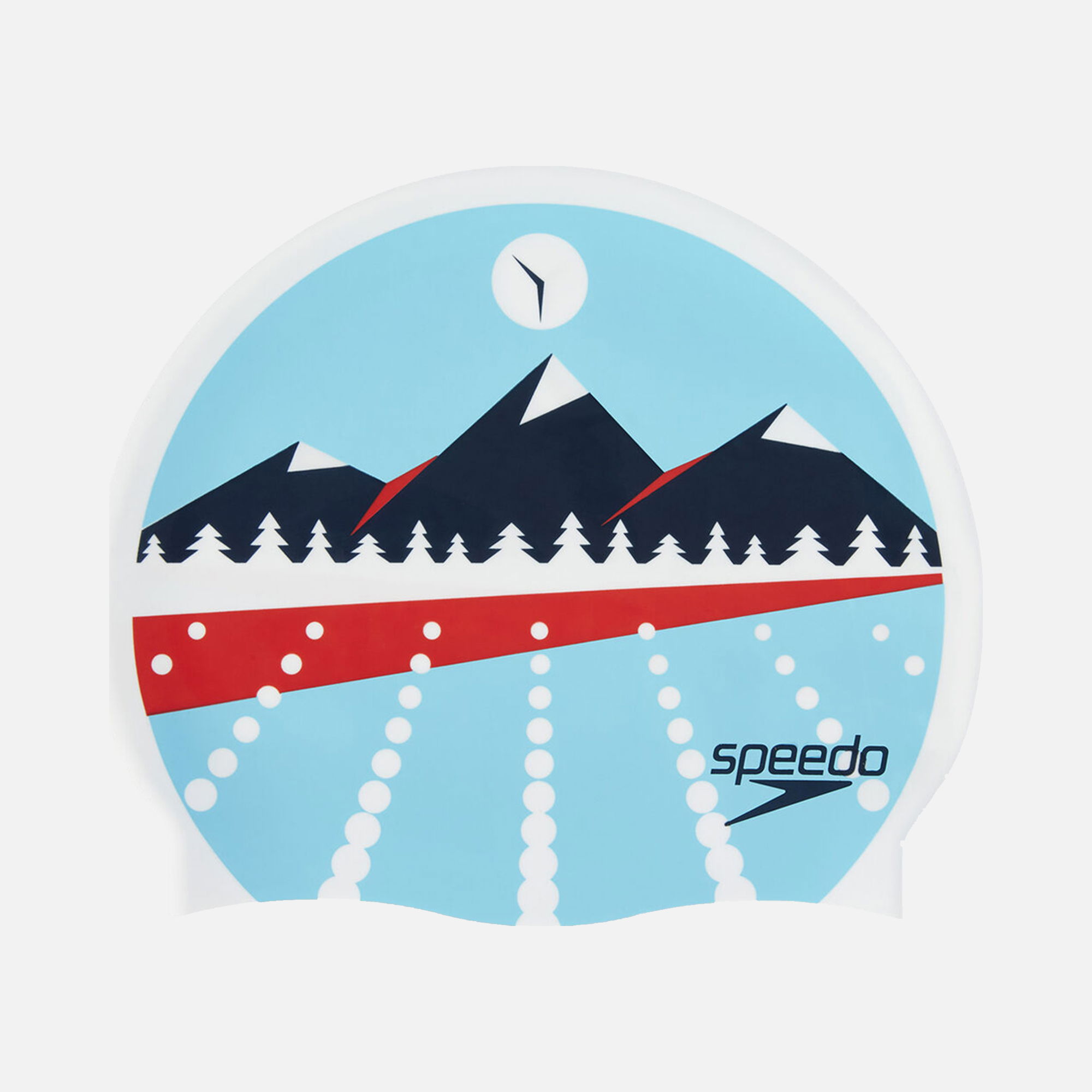 Speedo Slogan Print Graphic Assorted Unisex Bone