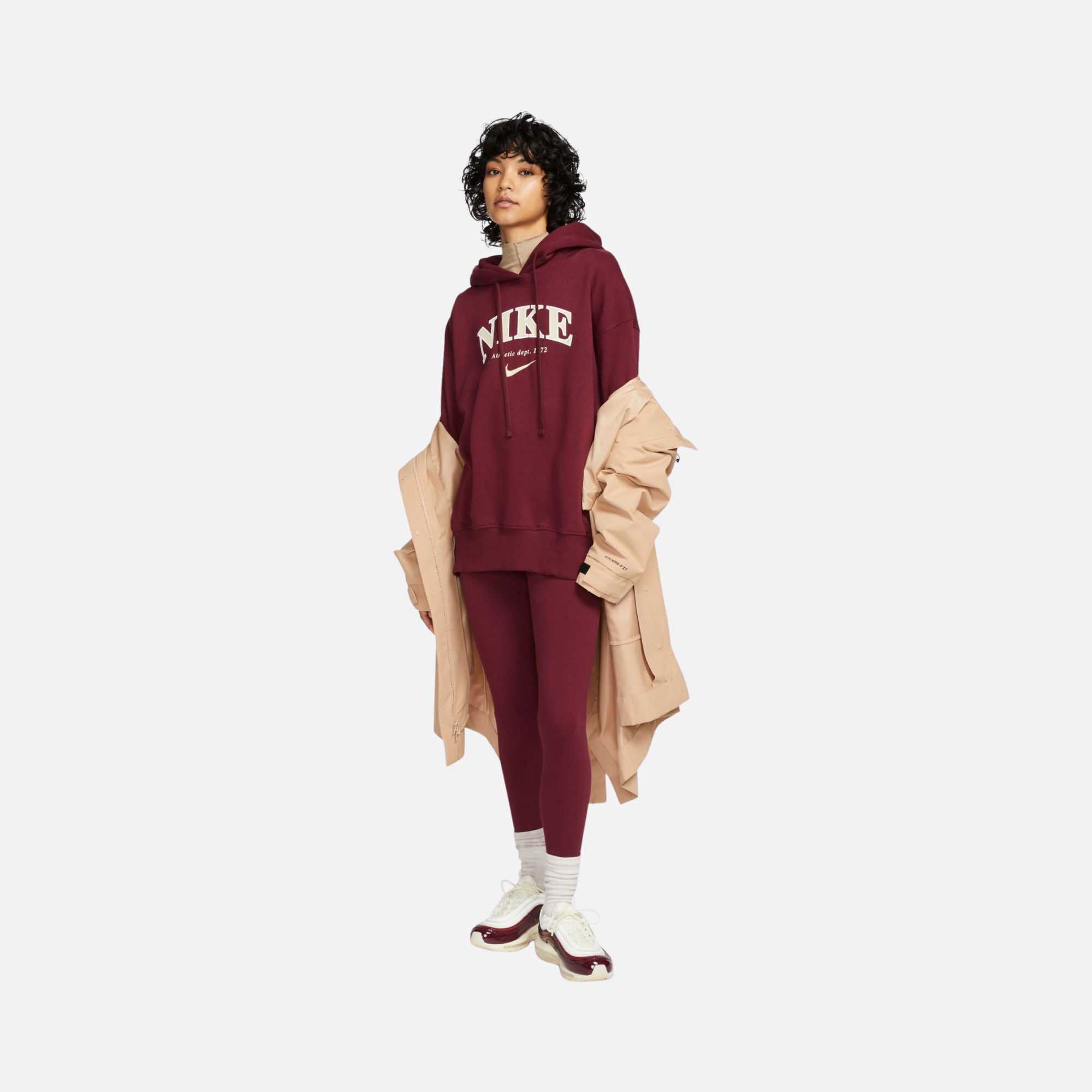 Nike Sportswear Phoenix Oversized Pollover Hoodie Kadın Sweatshirt