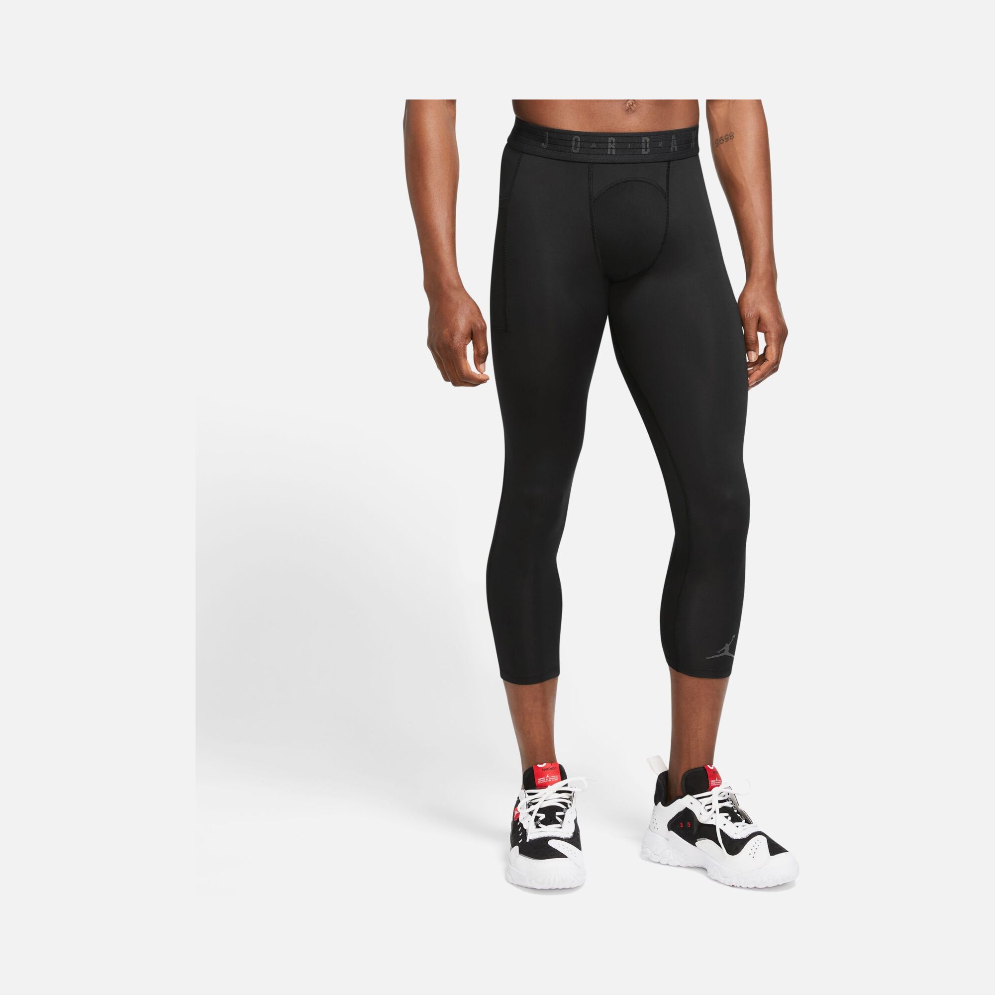 Nike Dri-Fit Jordan Sport Basketball 3/4 Erkek Tayt