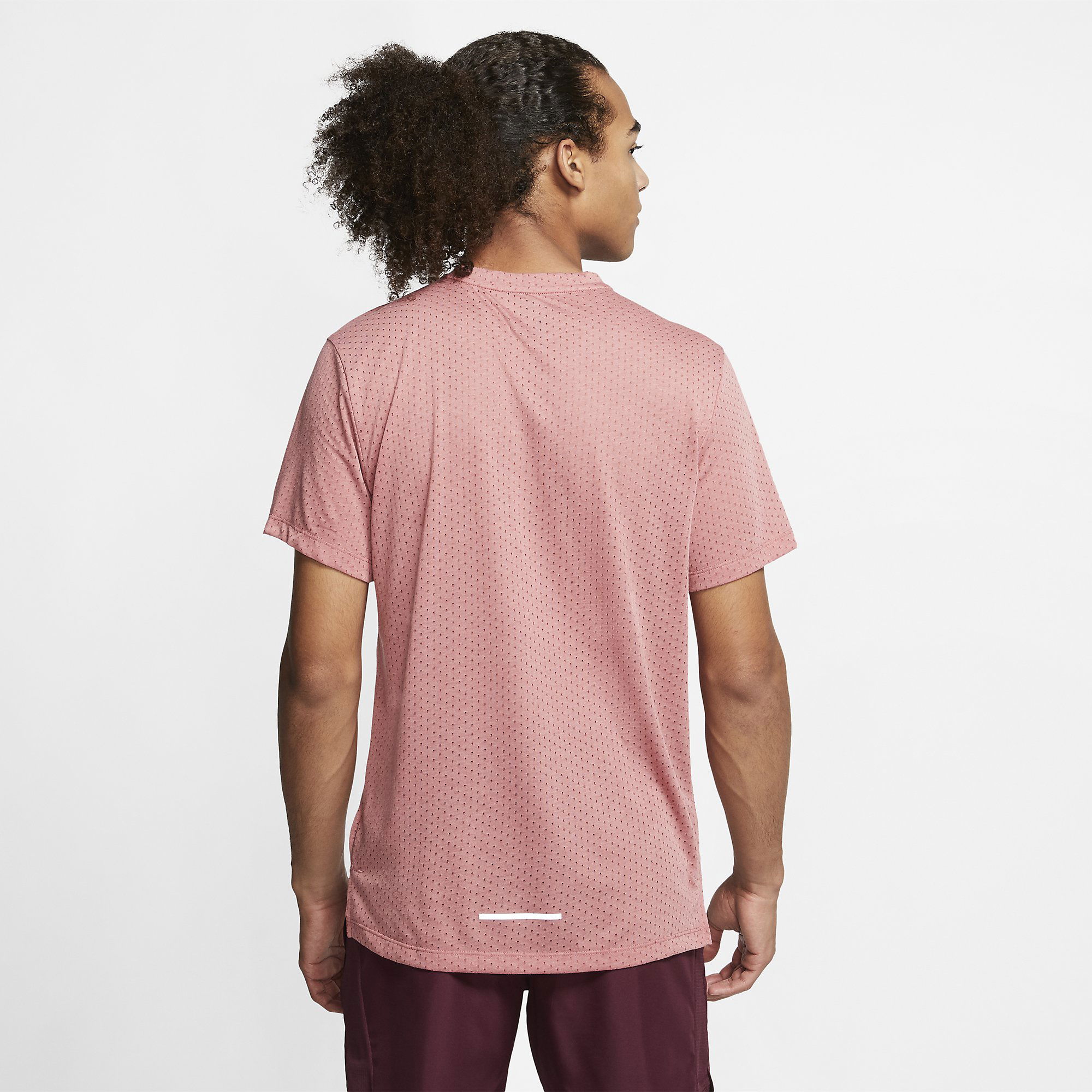 Nike Breathe Rise 365 Short Sleeve Erkek Tişört