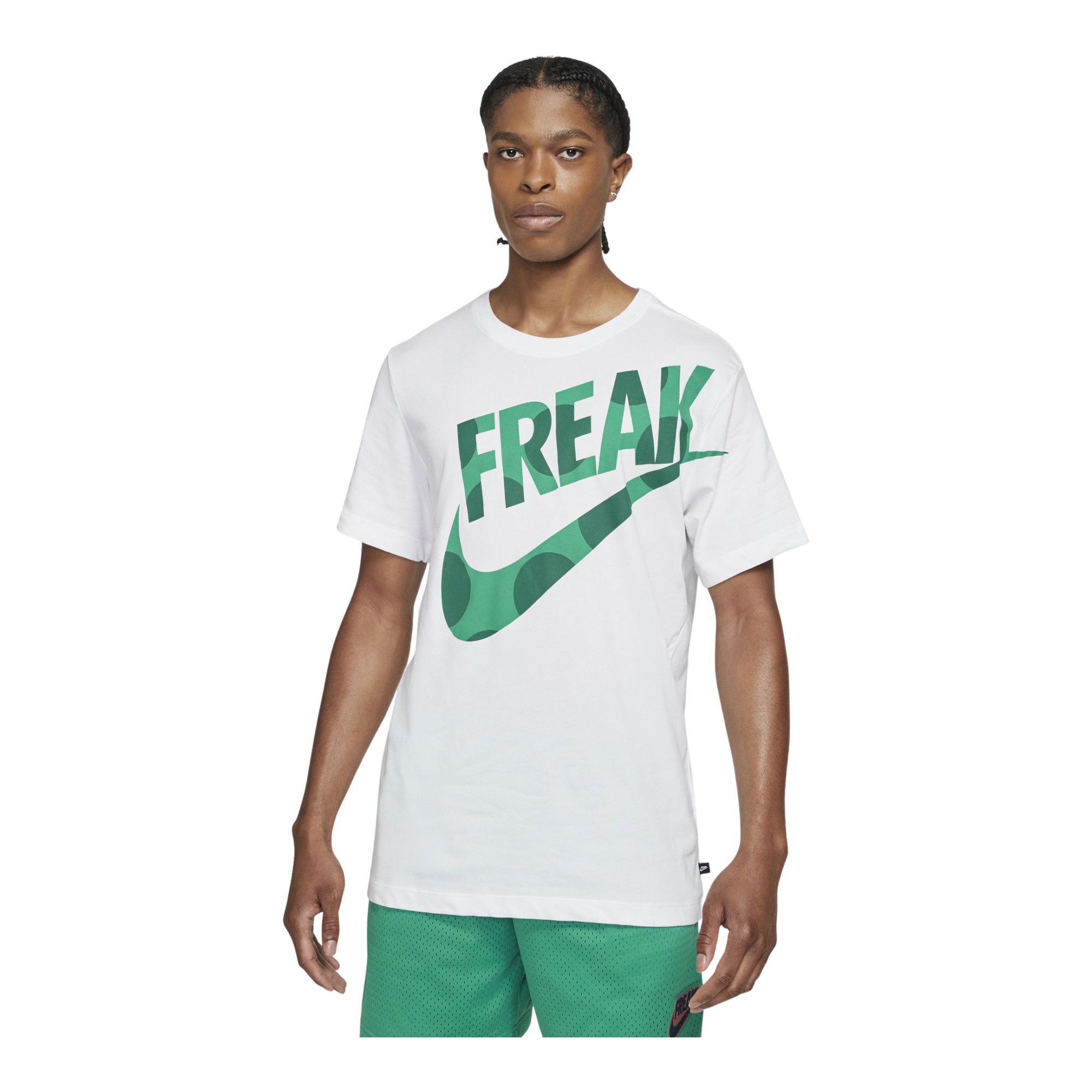 Nike Dri-Fit Giannis "Freak" Printed Basketball Short-Sleeve Erkek Tişört