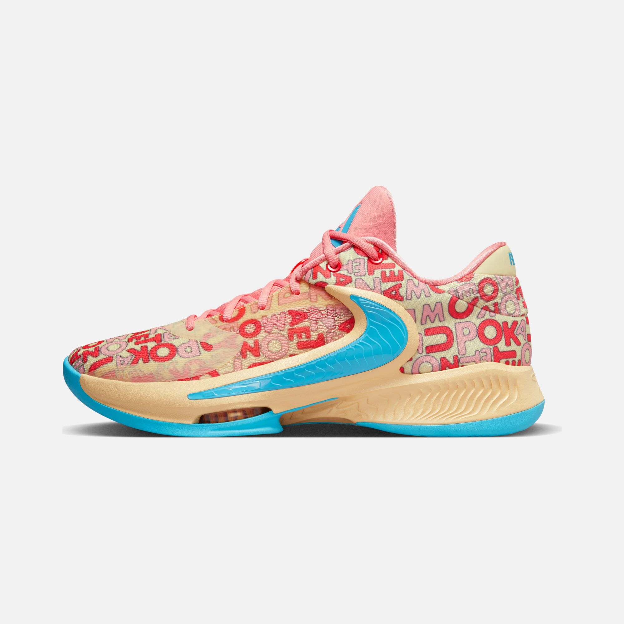 Nike Zoom Freak 4 ''Reverse Swoosh Logo'' Erkek Basketbol Ayakkabısı