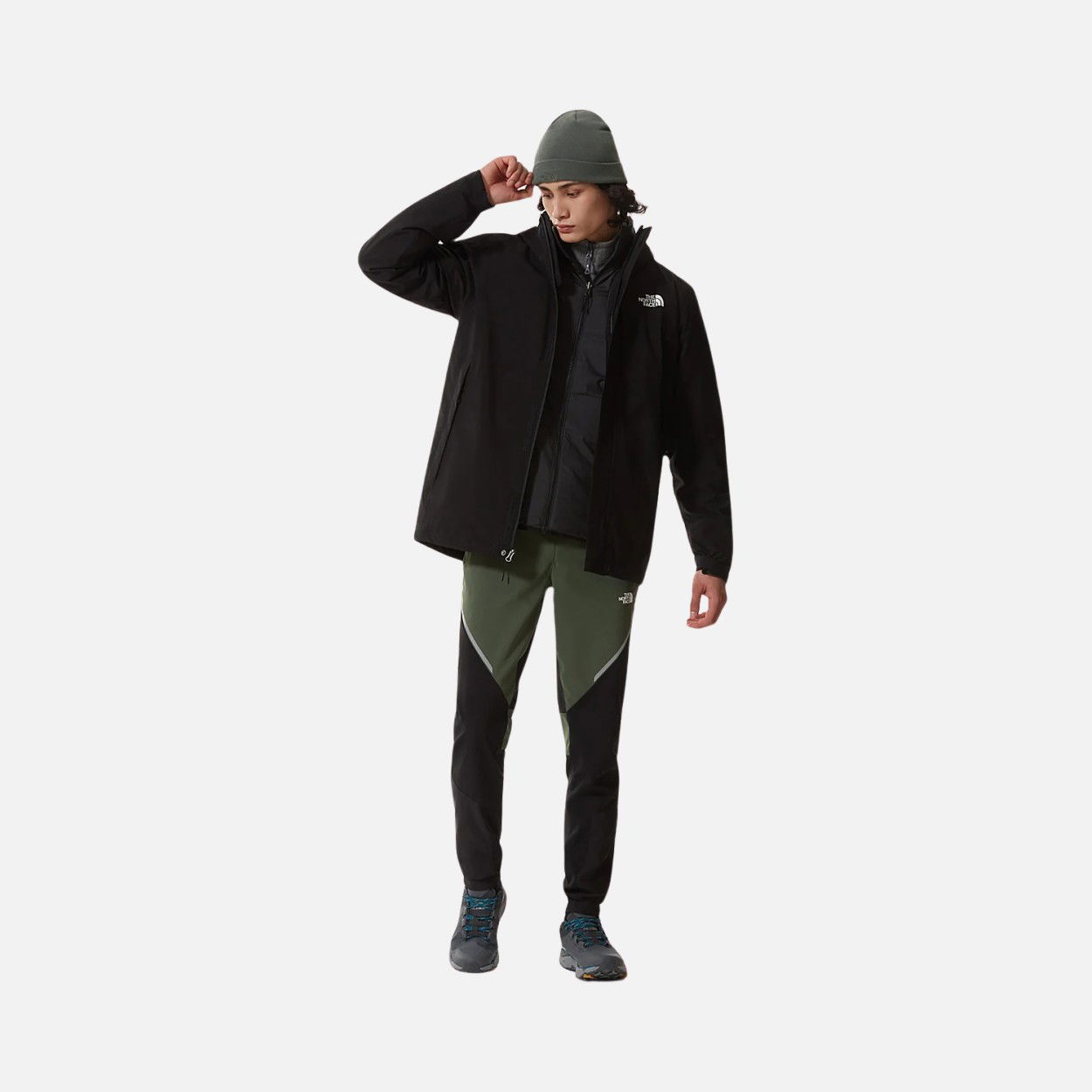 North Face Carto Triclimate DryVent™ PrimaLoft® Full-Zip Hoodie Erkek Mont