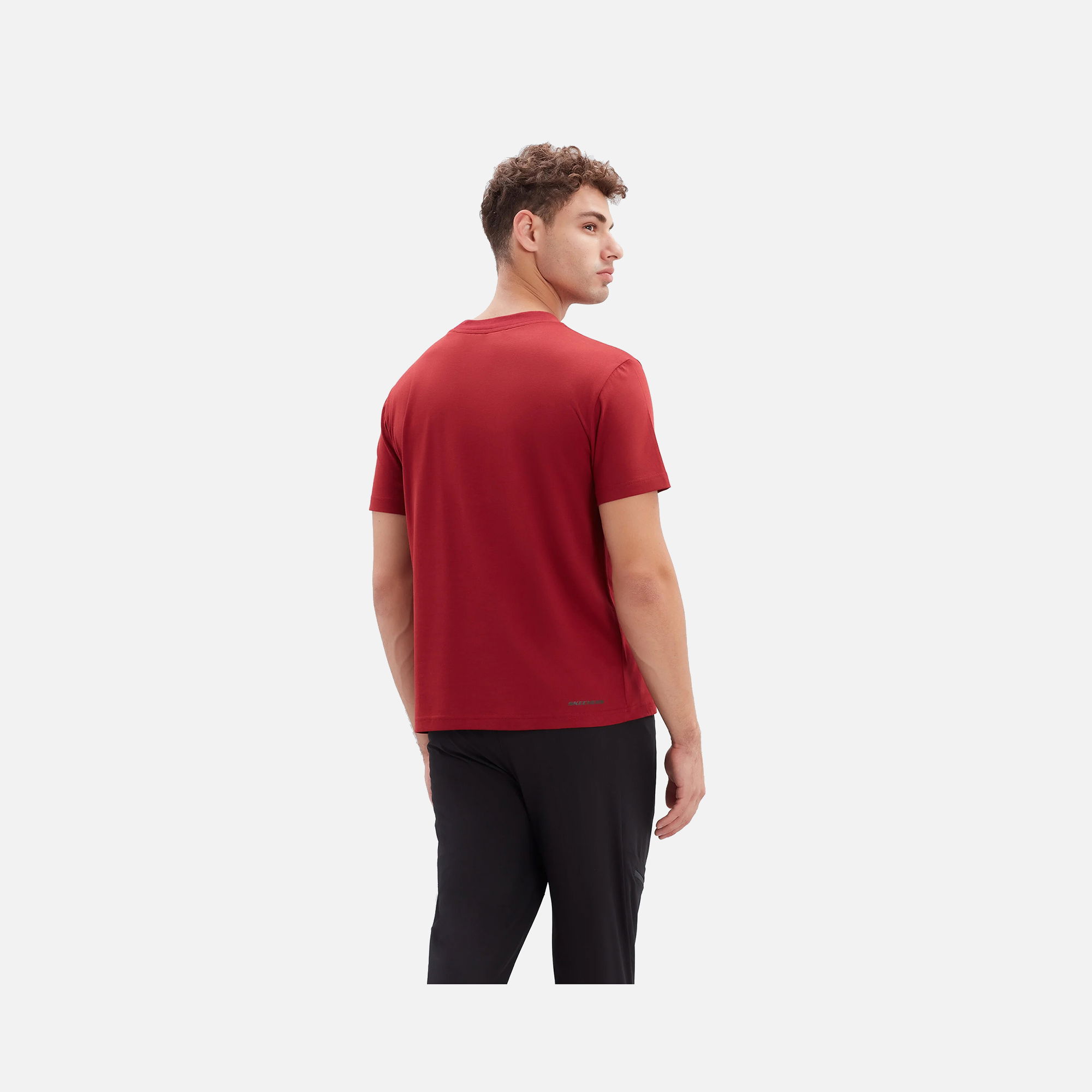 Skechers Chest Logo Short-Sleeve Erkek Tişört
