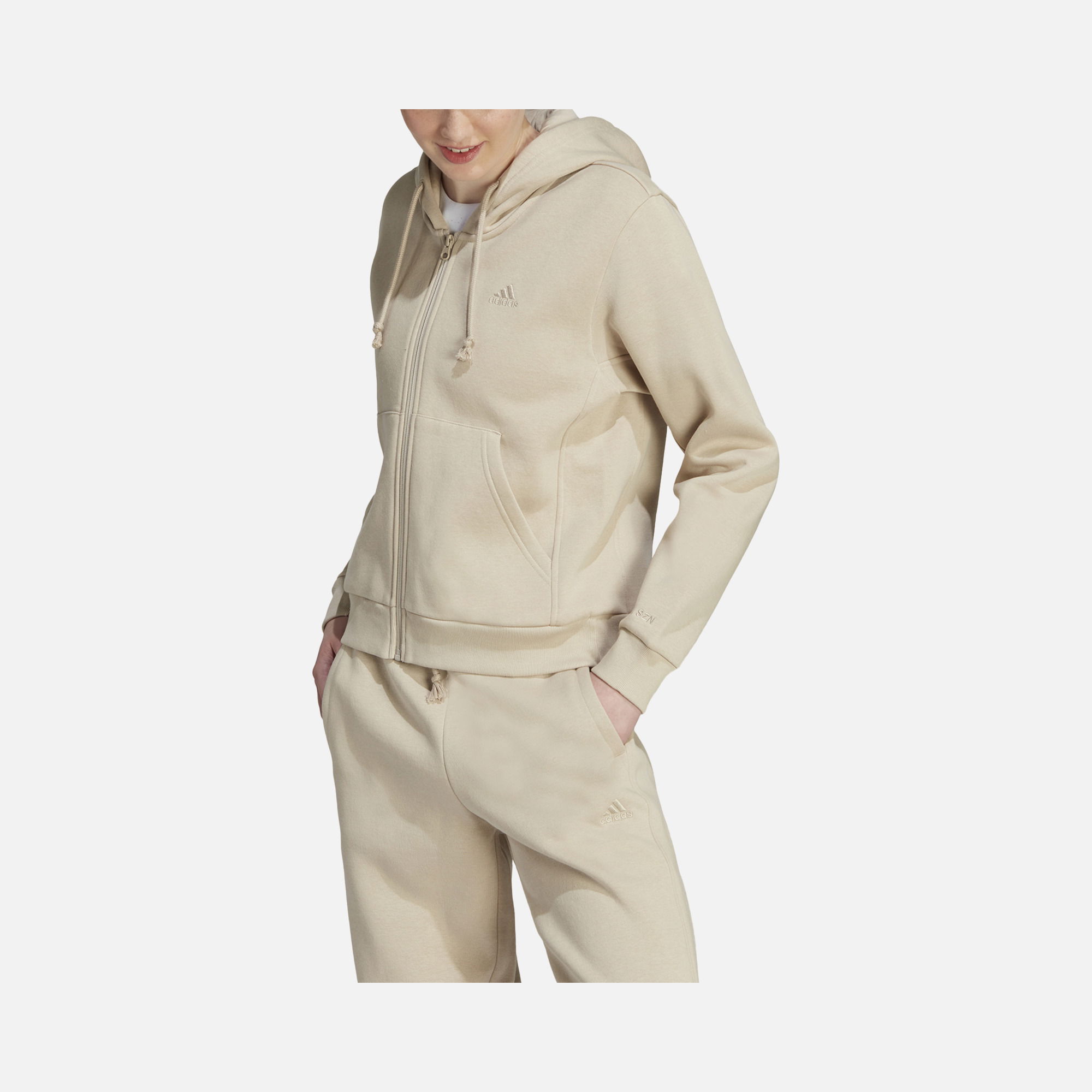 adidas Sportswear ALL SZN Fleece Full-Zip Hoodie Kadın Sweatshirt