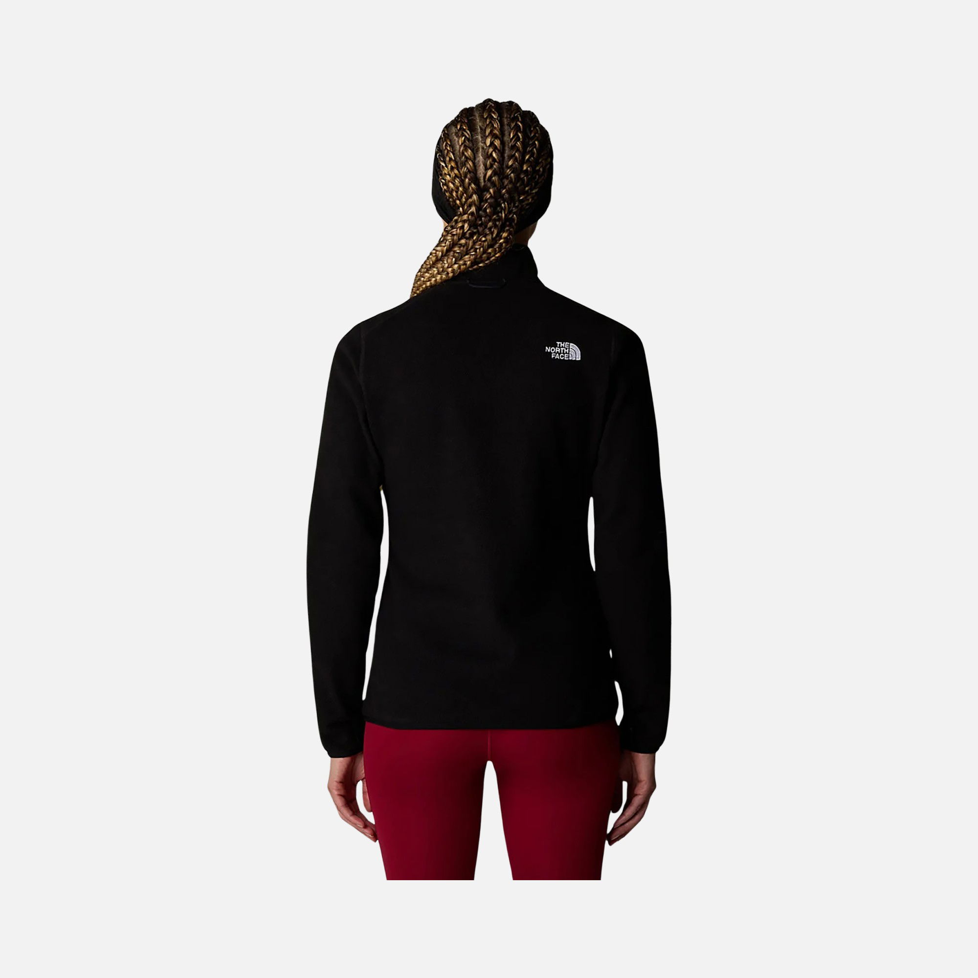 North Face 100 Glacier Fleece Full-Zip Kadın Sweatshirt