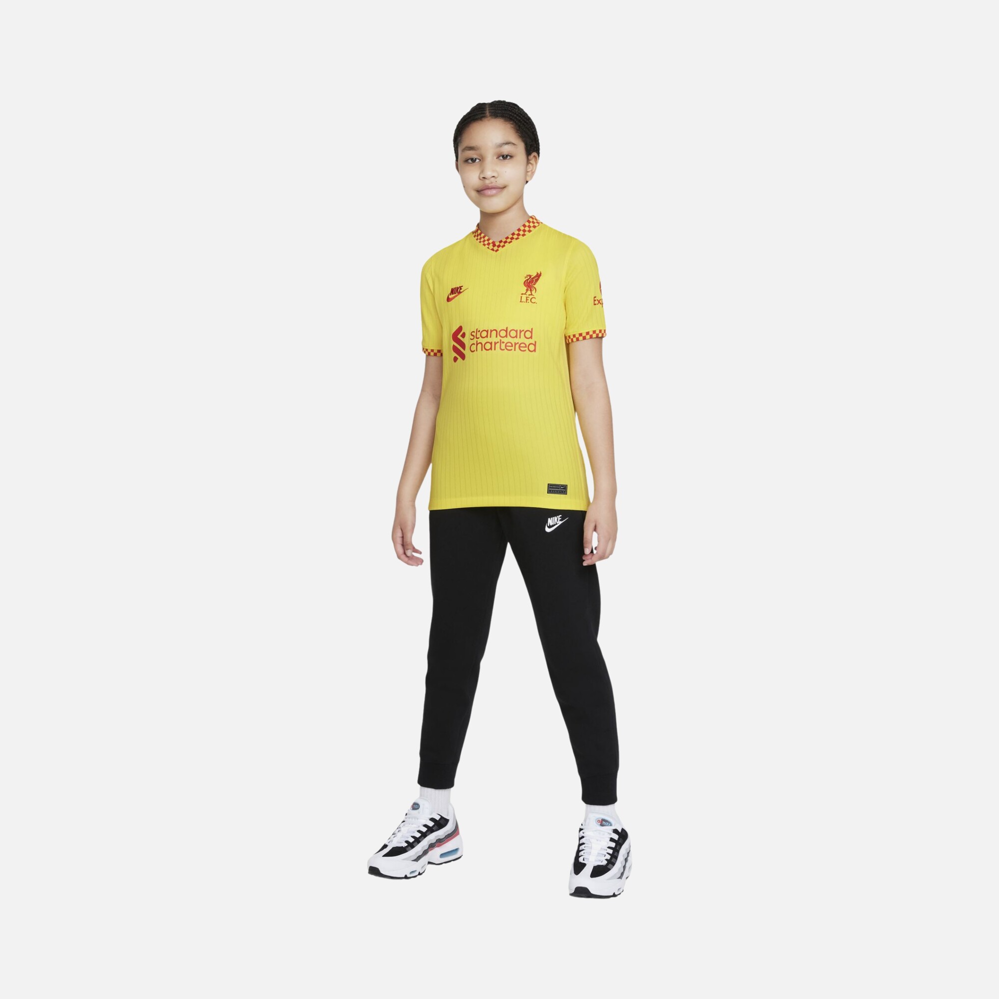Nike Liverpool F.C. 2021-2022 Stadium Üçüncü Takım Çocuk Forma