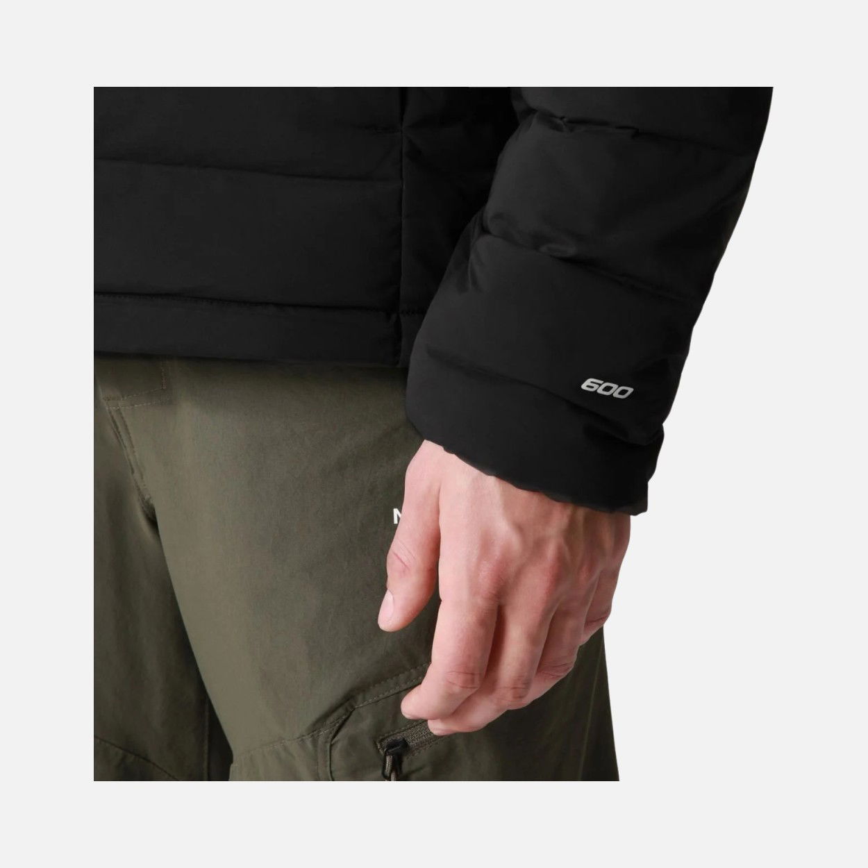 North Face Belleview Stretch Goose Down 600 Full-Zip Hoodie Erkek Mont