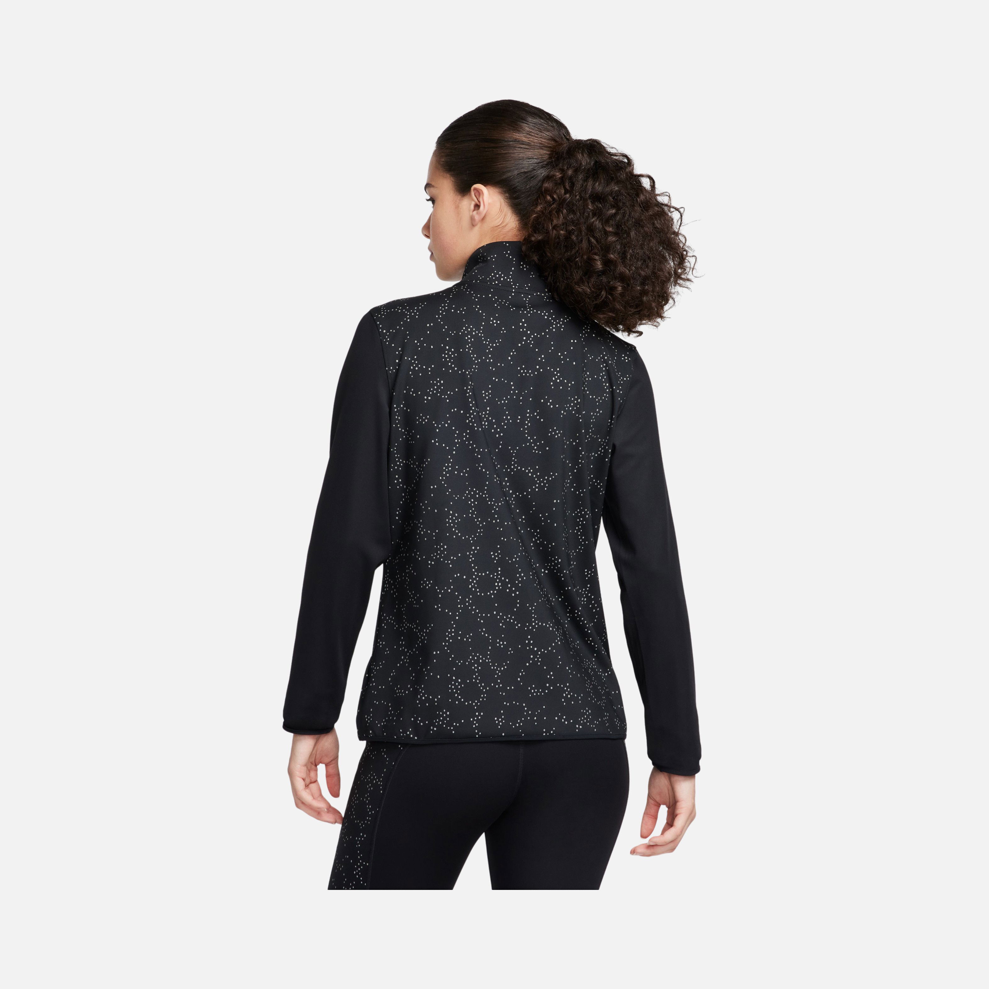 Nike Swift Element SSNL Novelty 1/2 Zip Running Long-Sleeve Kadın Tişört
