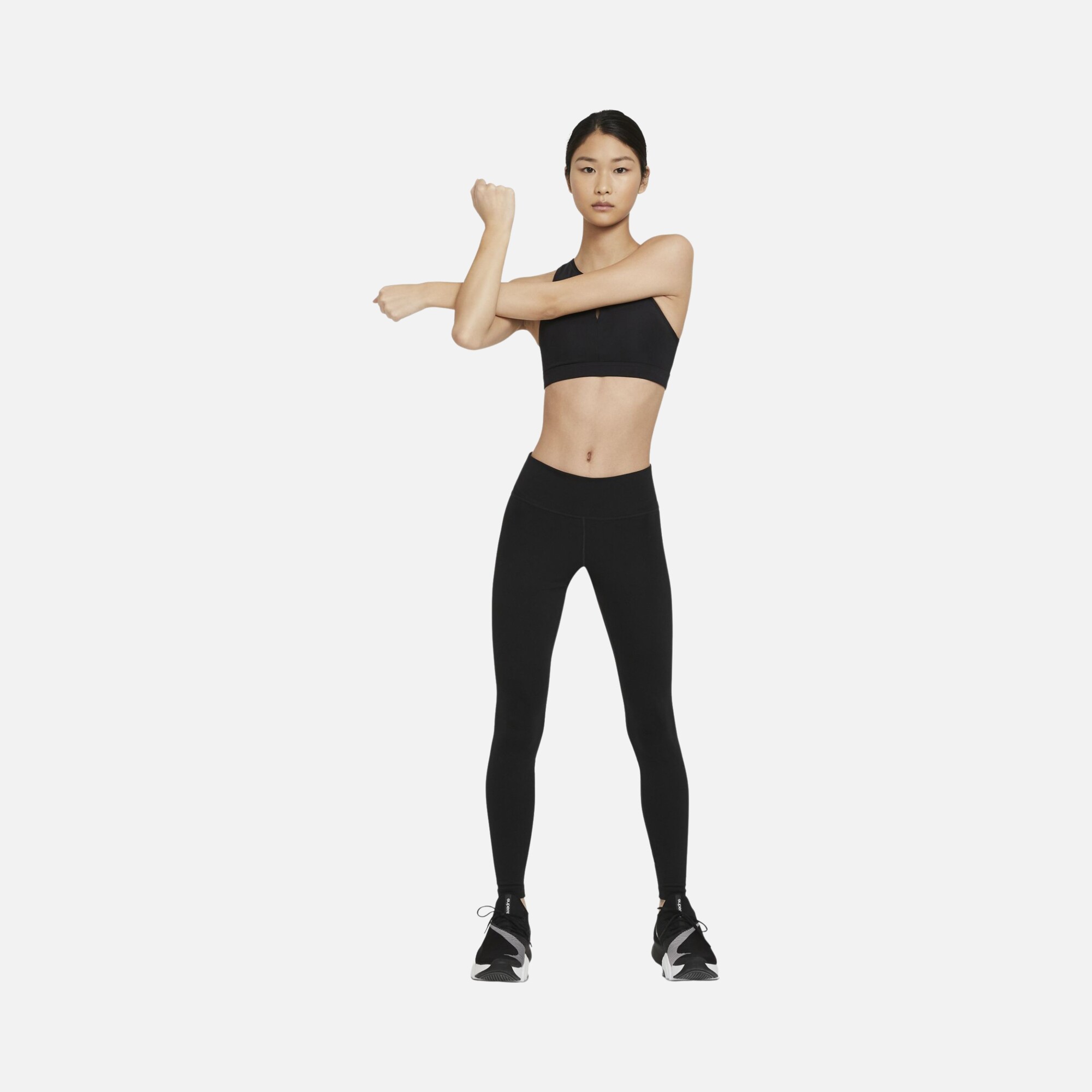 Nike Dri-Fit One Mid-Rise Training Kadın Tayt