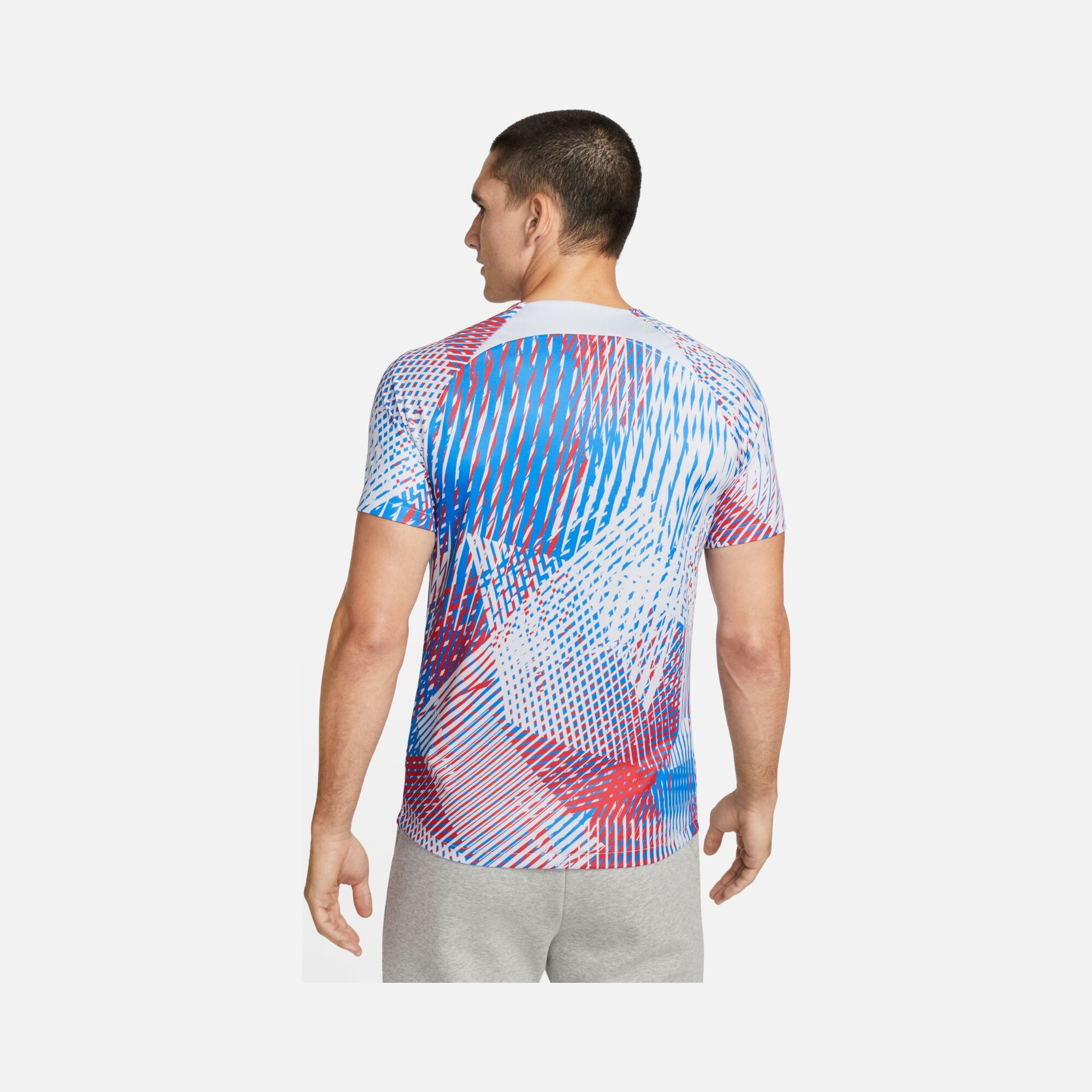 Nike F.C. Barcelona Dri-Fit Pre-Match Football Short-Sleeve Erkek Tişört