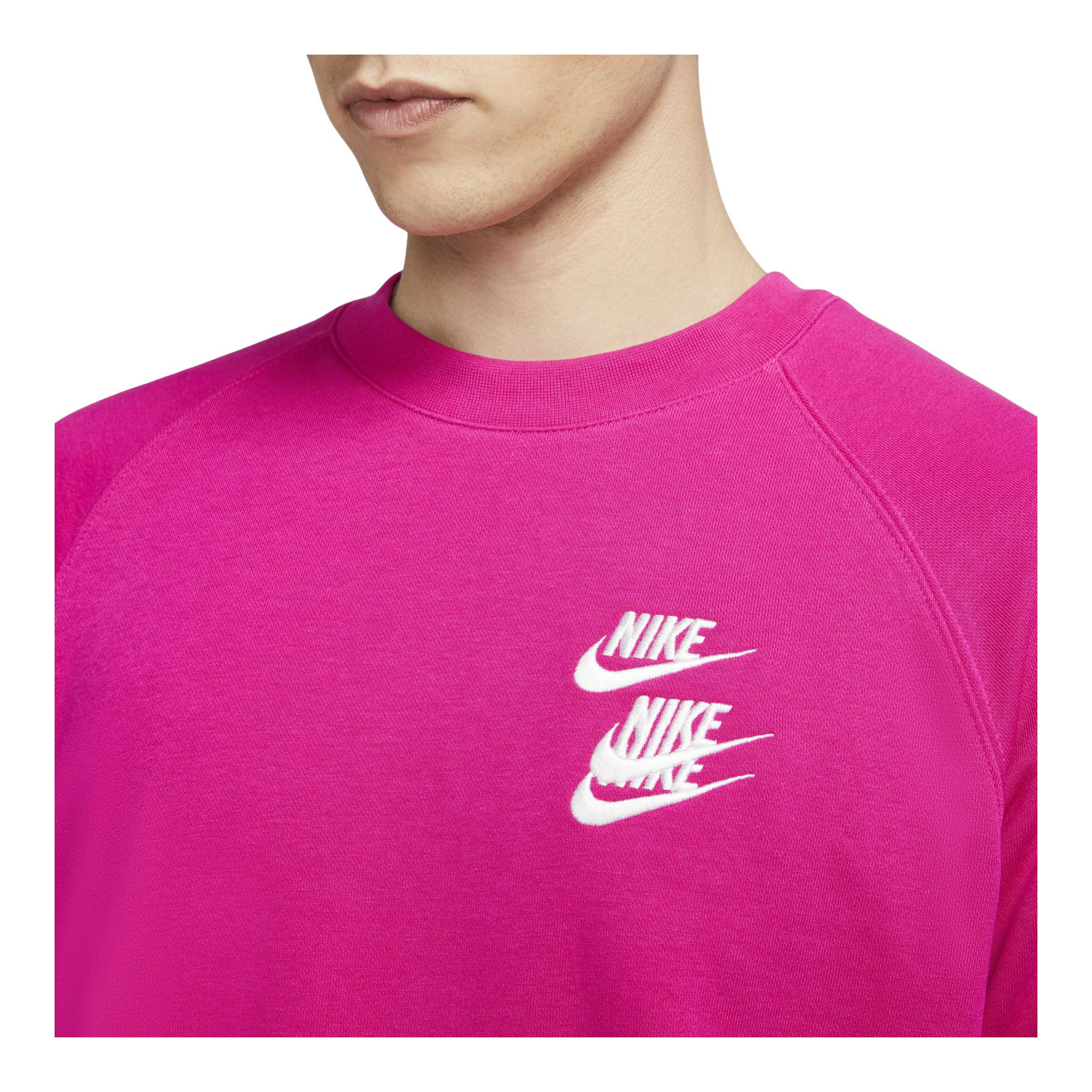 Nike Sportswear French Terry Worldtour Crew Erkek Sweatshirt
