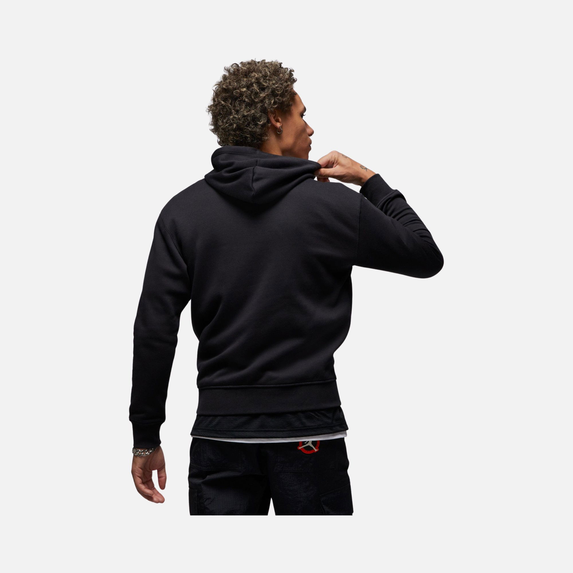 Nike Jordan Flight MVP Graphic Fleece Pullover Hoodie Erkek Sweatshirt