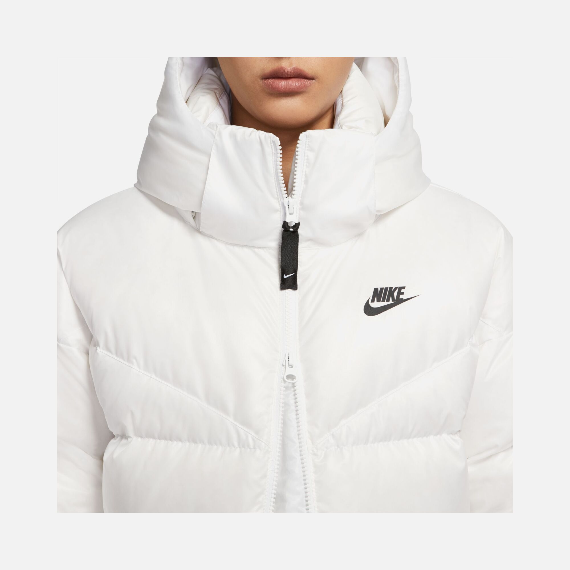 Nike Sportswear Therma-Fit Repel Synthetic-Fill Full-Zip Hoodie Kadın Parka