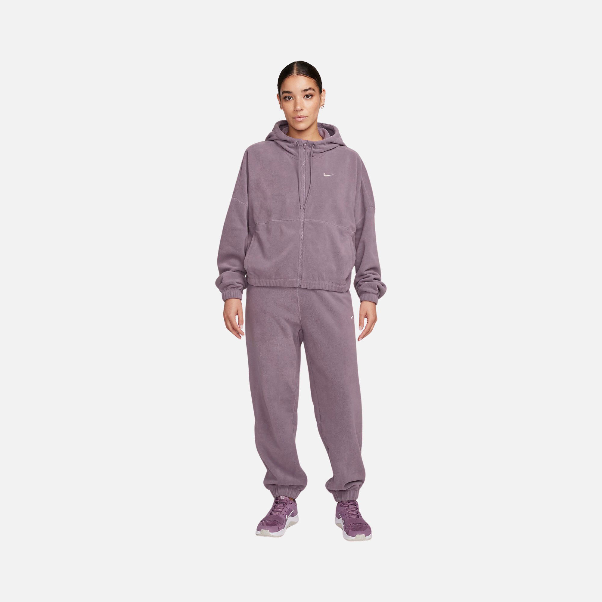 Nike Therma-Fit One Oversized Fleece Full-Zip Hoodie Kadın Sweatshirt