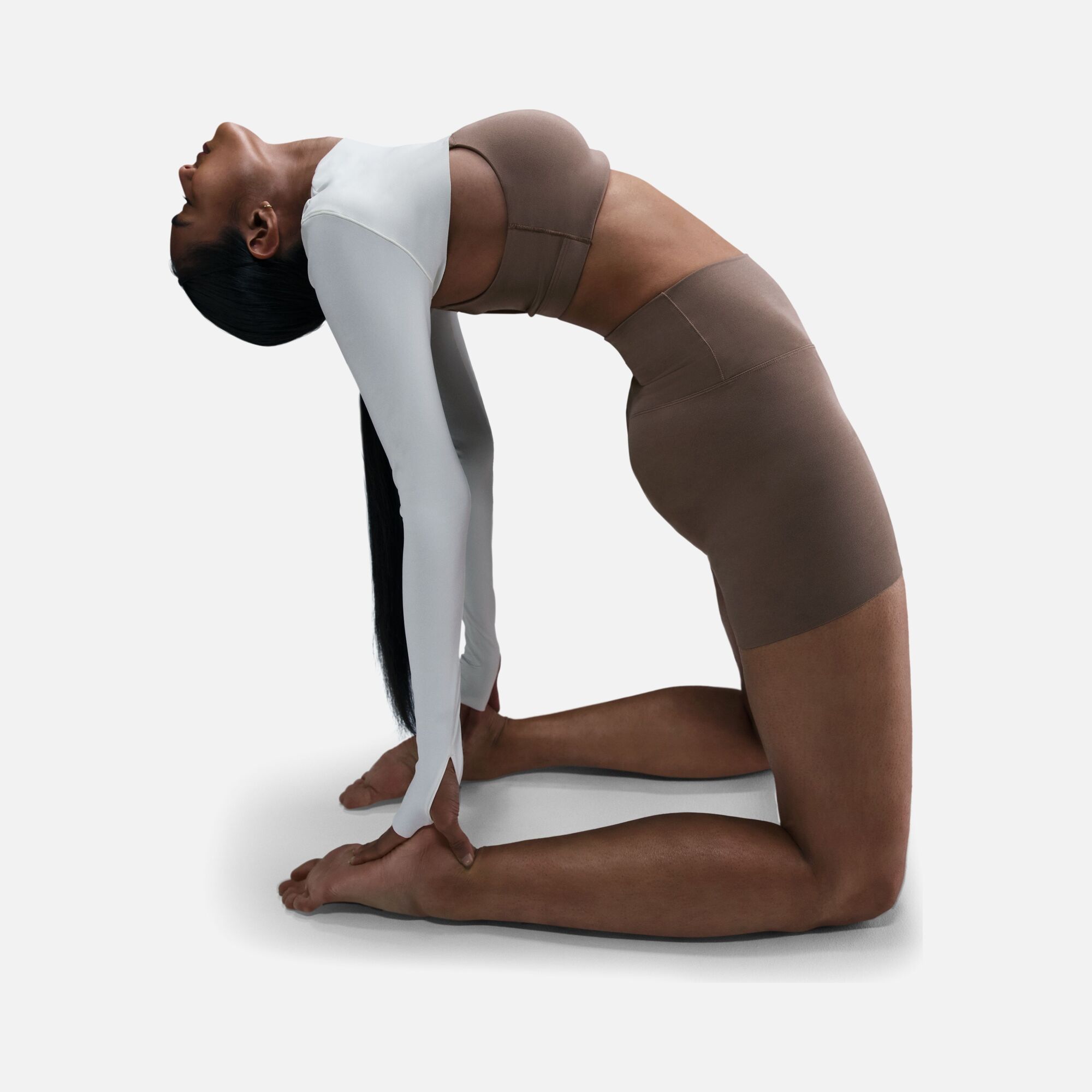 Nike Zenvy Dri-Fit Shrug Training Long-Sleeve Kadın Tişört