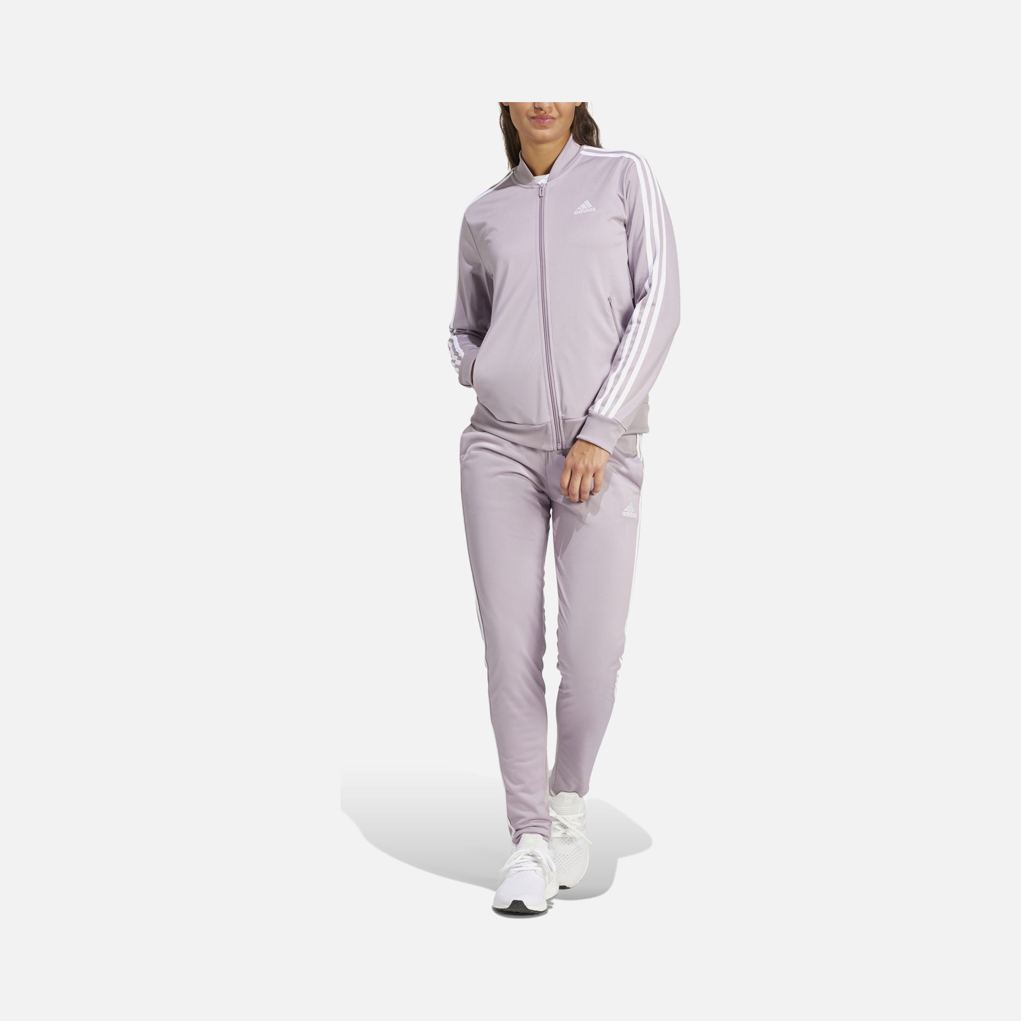 adidas Sportswear Essentials 3-Stripes Full-Zip Kadın Eşofman Takımı