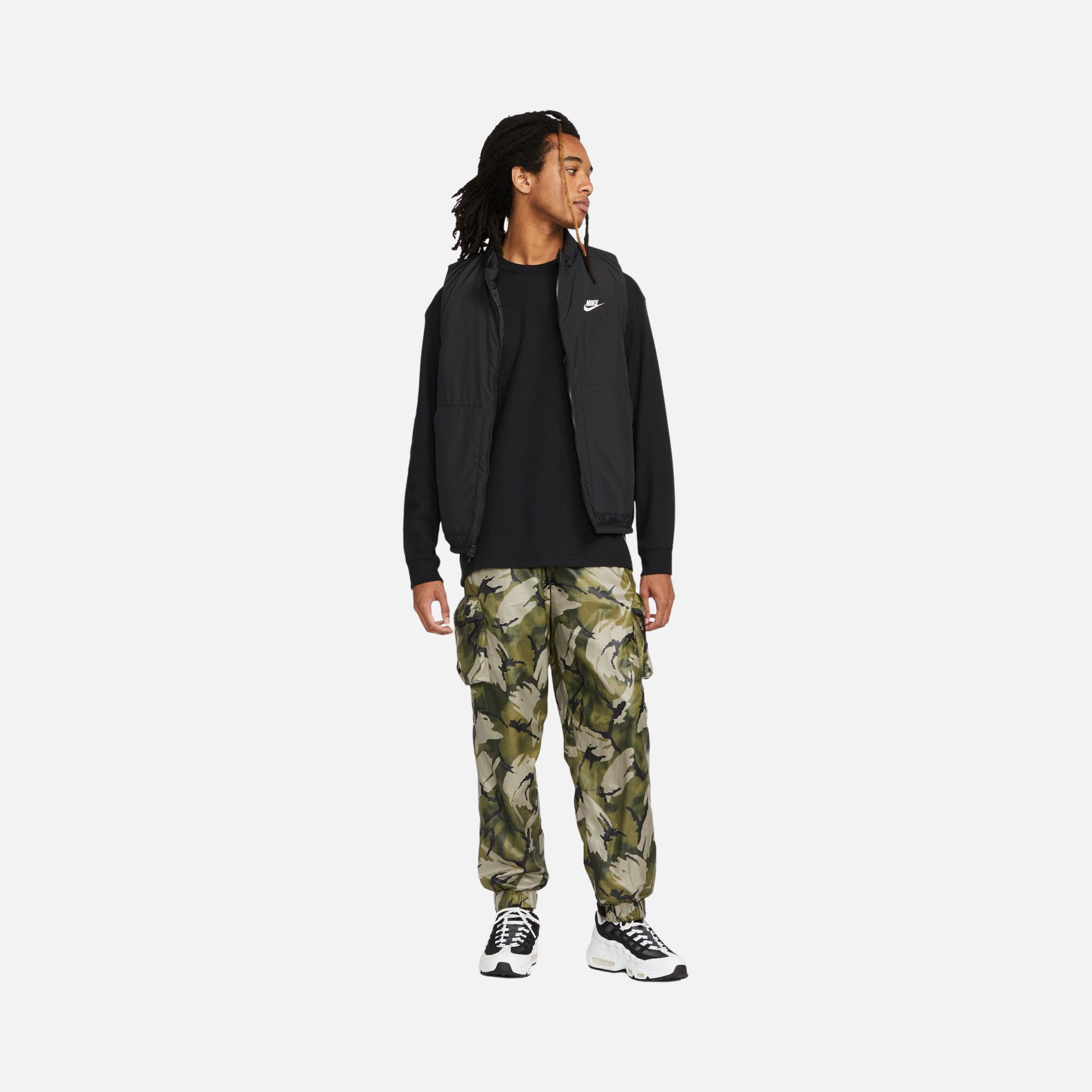 Nike Sportswear Therma-Fit Club Woven Insulated Full-Zip Erkek Yelek