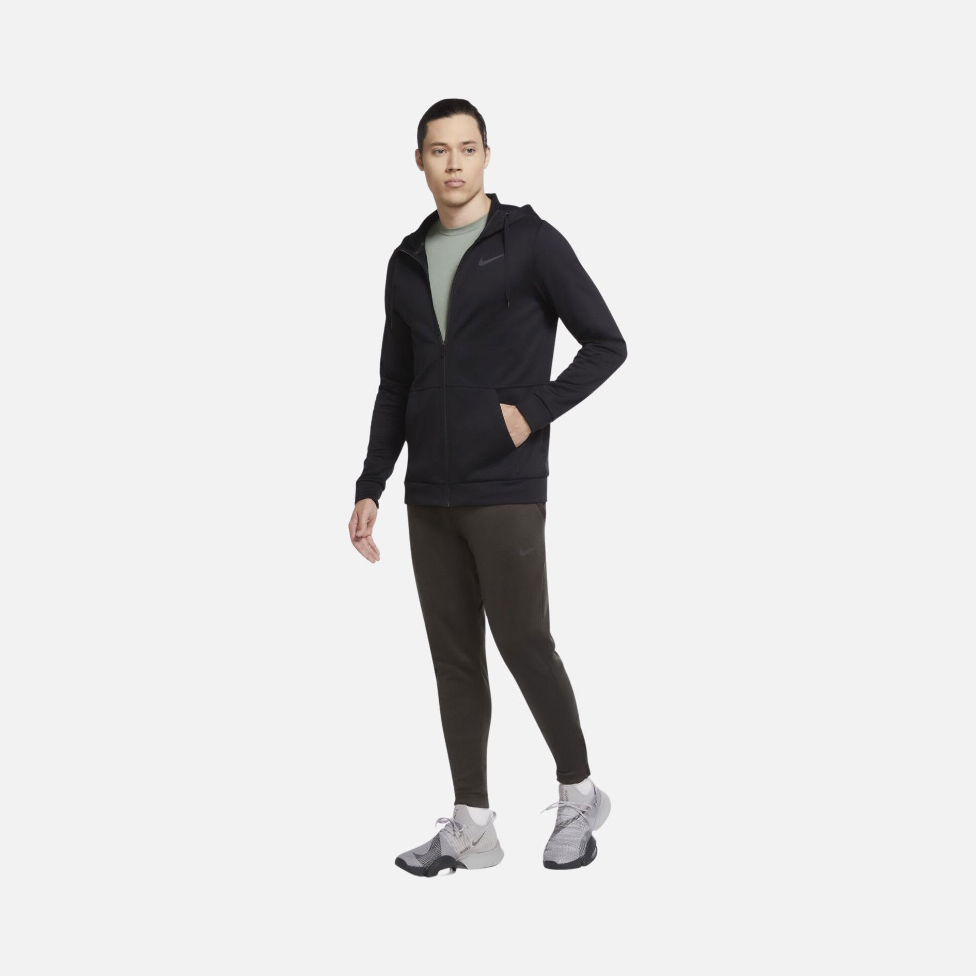 Nike Therma Full-Zip Training Hoodie Erkek Sweatshirt