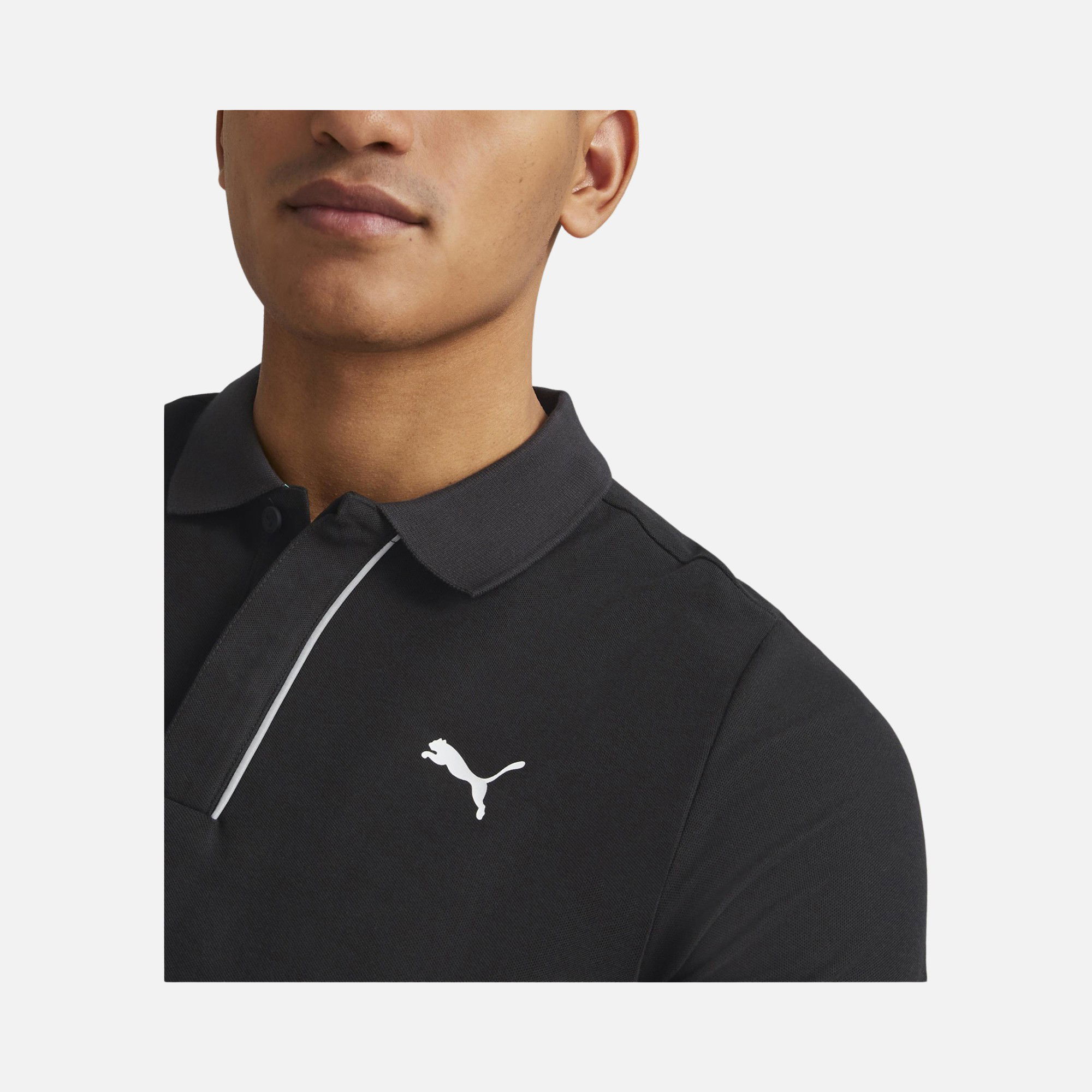 Puma Sportswear Mercedes-AMG Polo Short-Sleeve Erkek Tişört