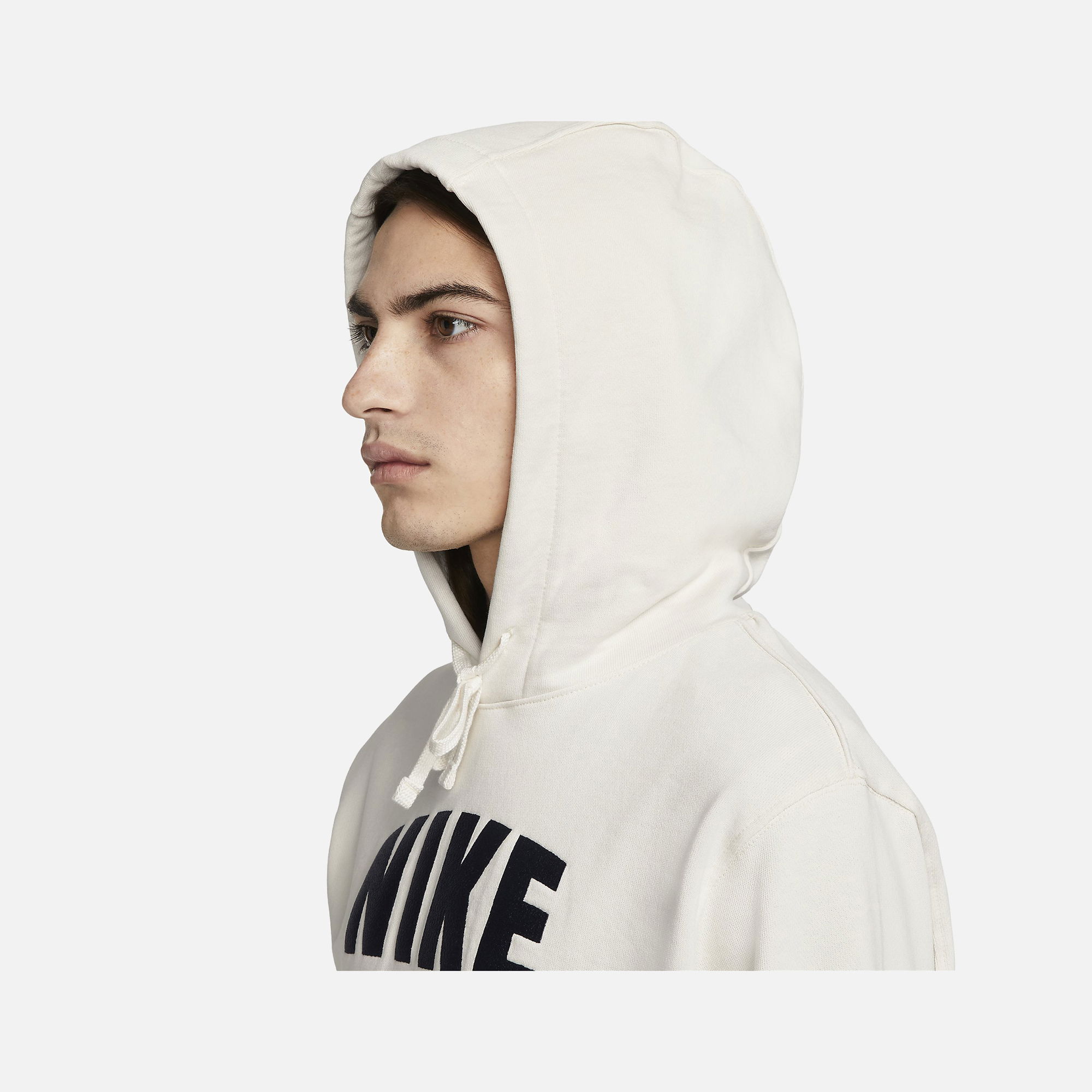 Nike Sportswear Retro Fleece Pullover Hoodie Erkek Sweatshirt
