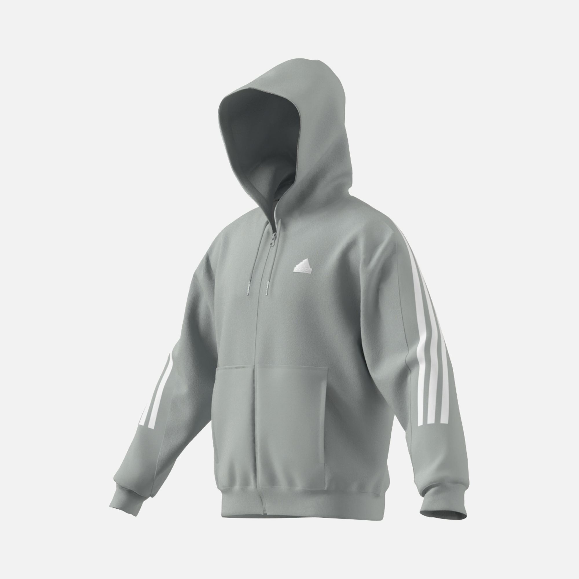adidas Sportswear Future Icons 3-Stripes Full-Zİp Hoodie Erkek Ceket