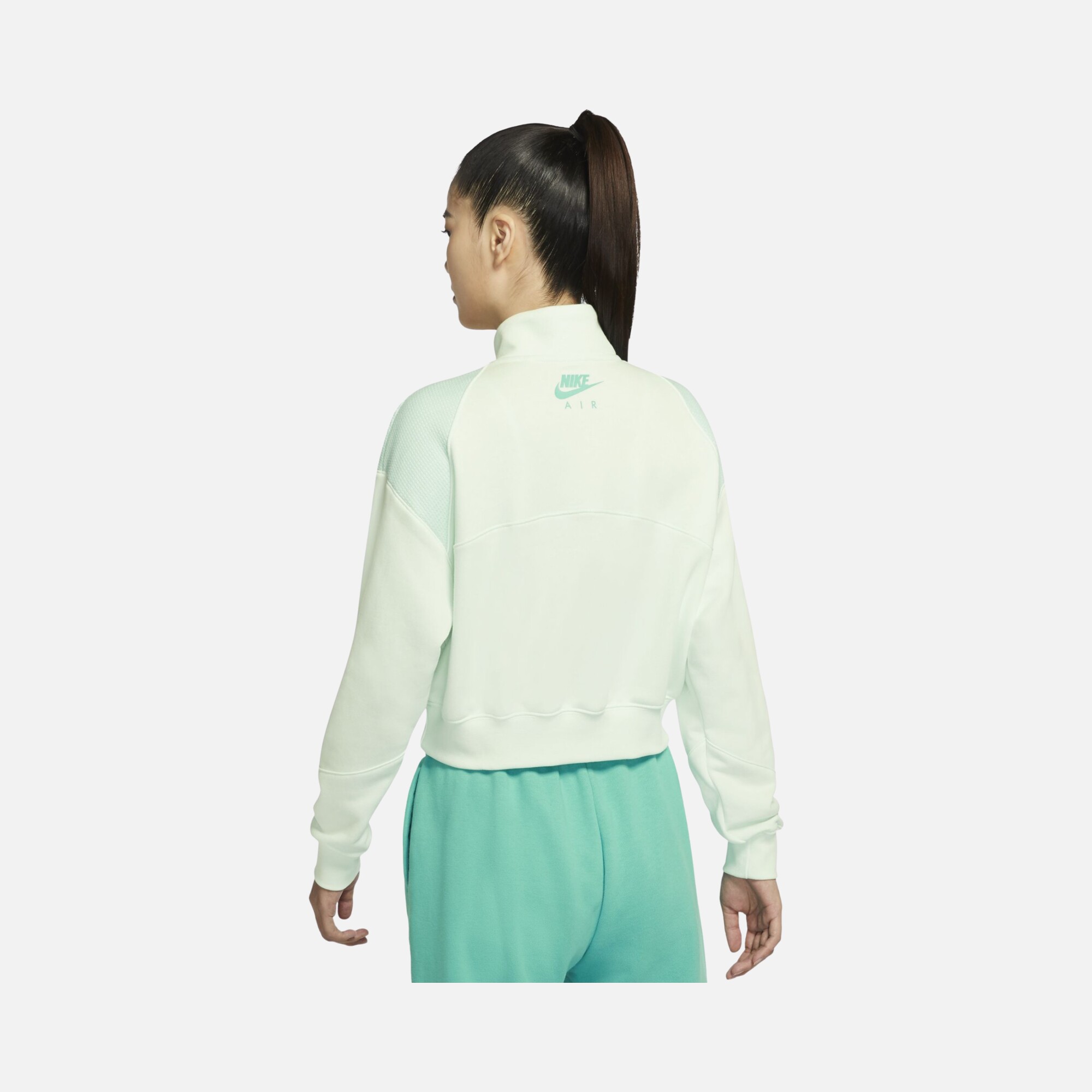Nike Sportswear Air Cropped Fleece 1/4-Zip Kadın Sweatshirt