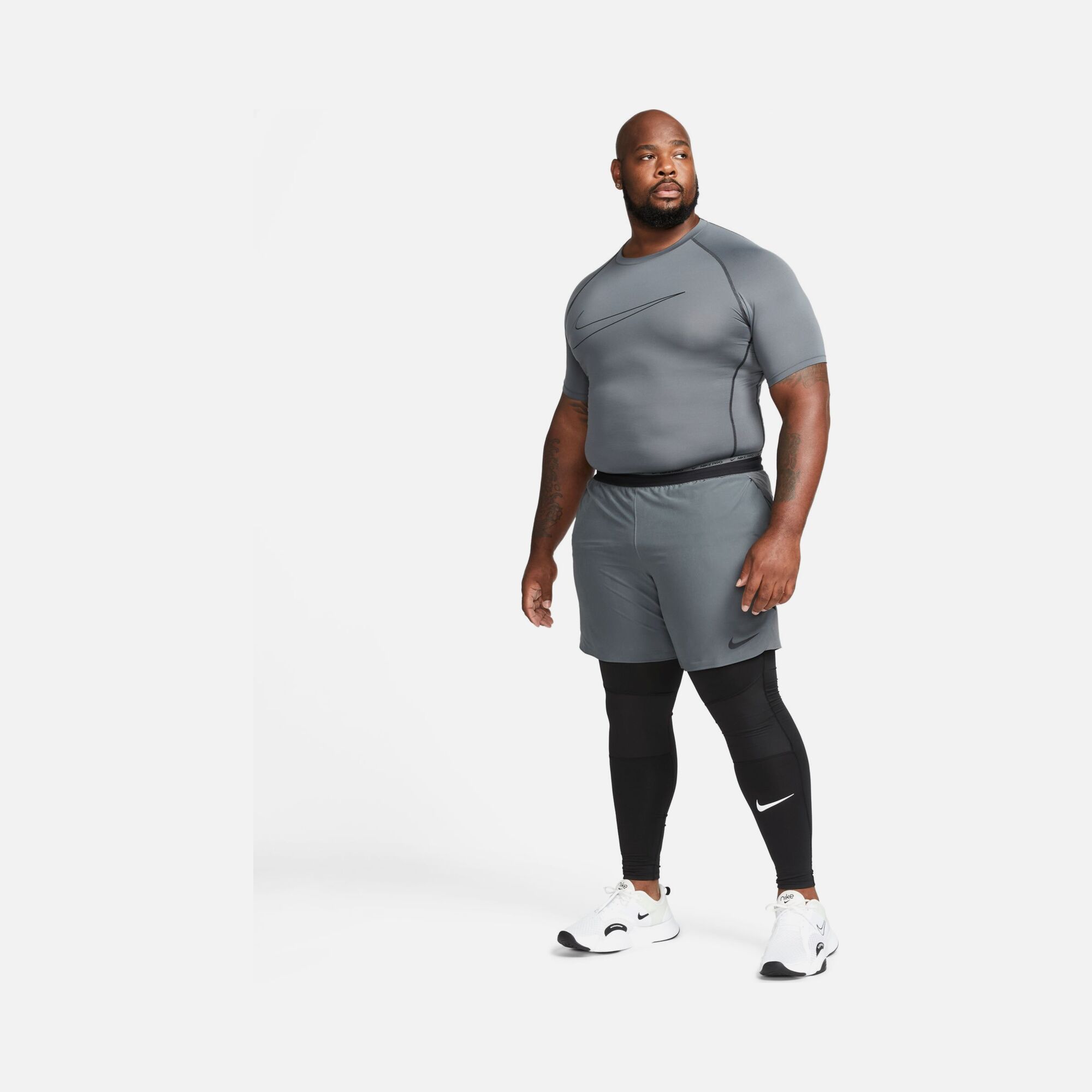 Nike Pro Warm Athletic Training Erkek Tayt