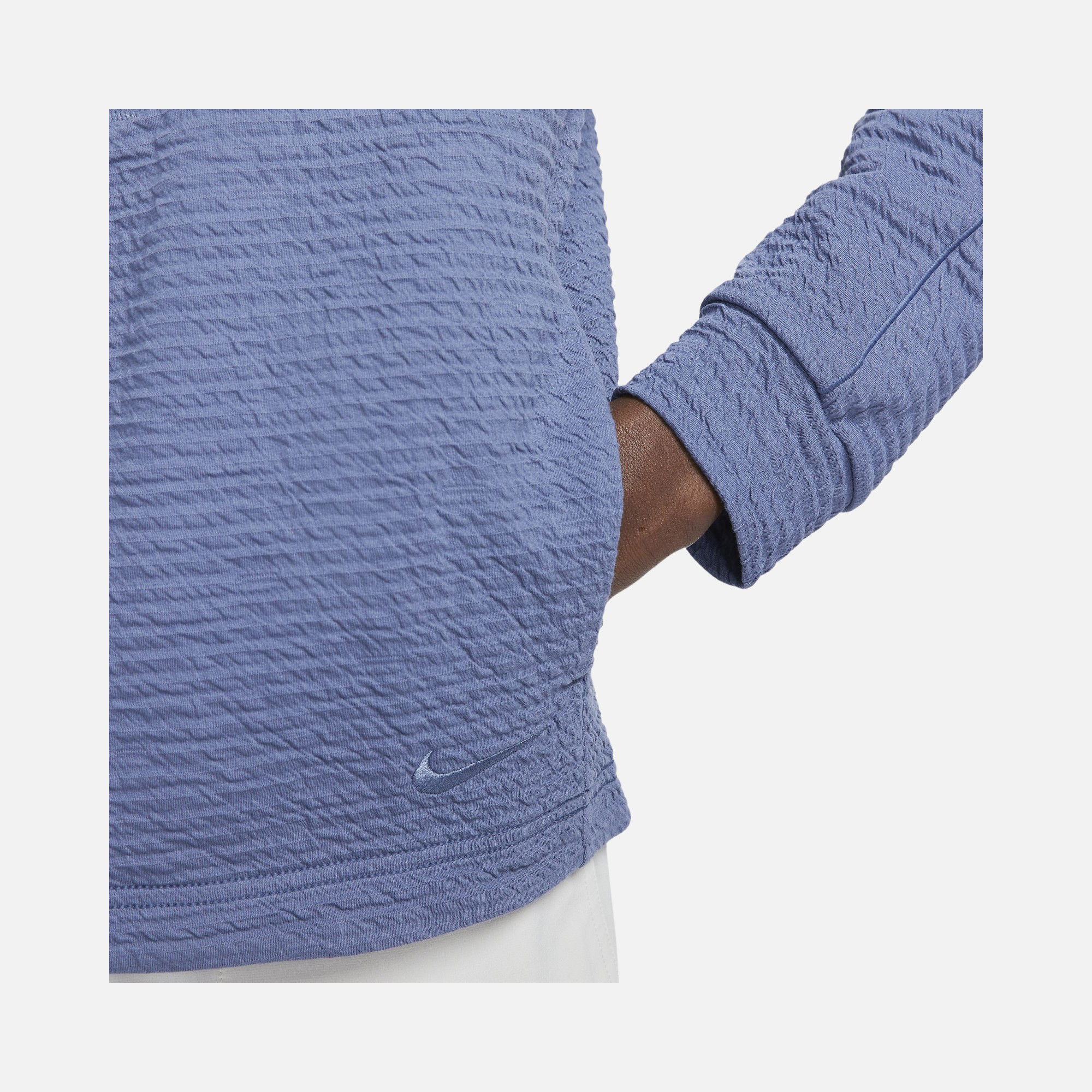 Nike Yoga Dri-Fit Texture Pullover Hoodie Erkek Sweatshirt