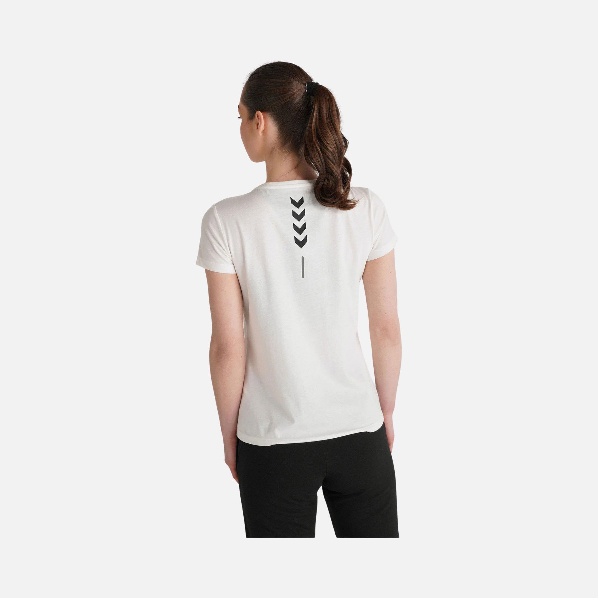 Hummel T-Te Cali Cotton Sportswear & Gym Short-Sleeve Kadın Tişört