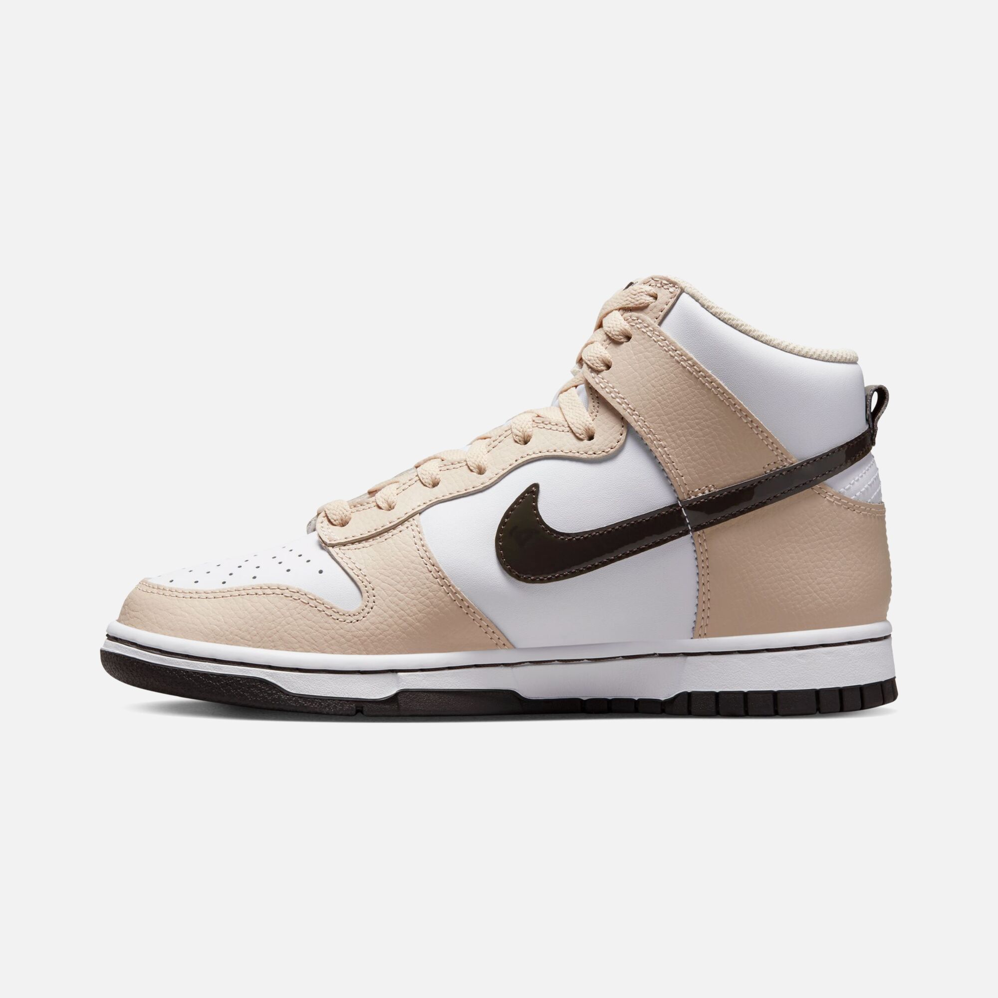 Nike Dunk High ''Patent Leather Swoosh'' Kadın Spor Ayakkabı