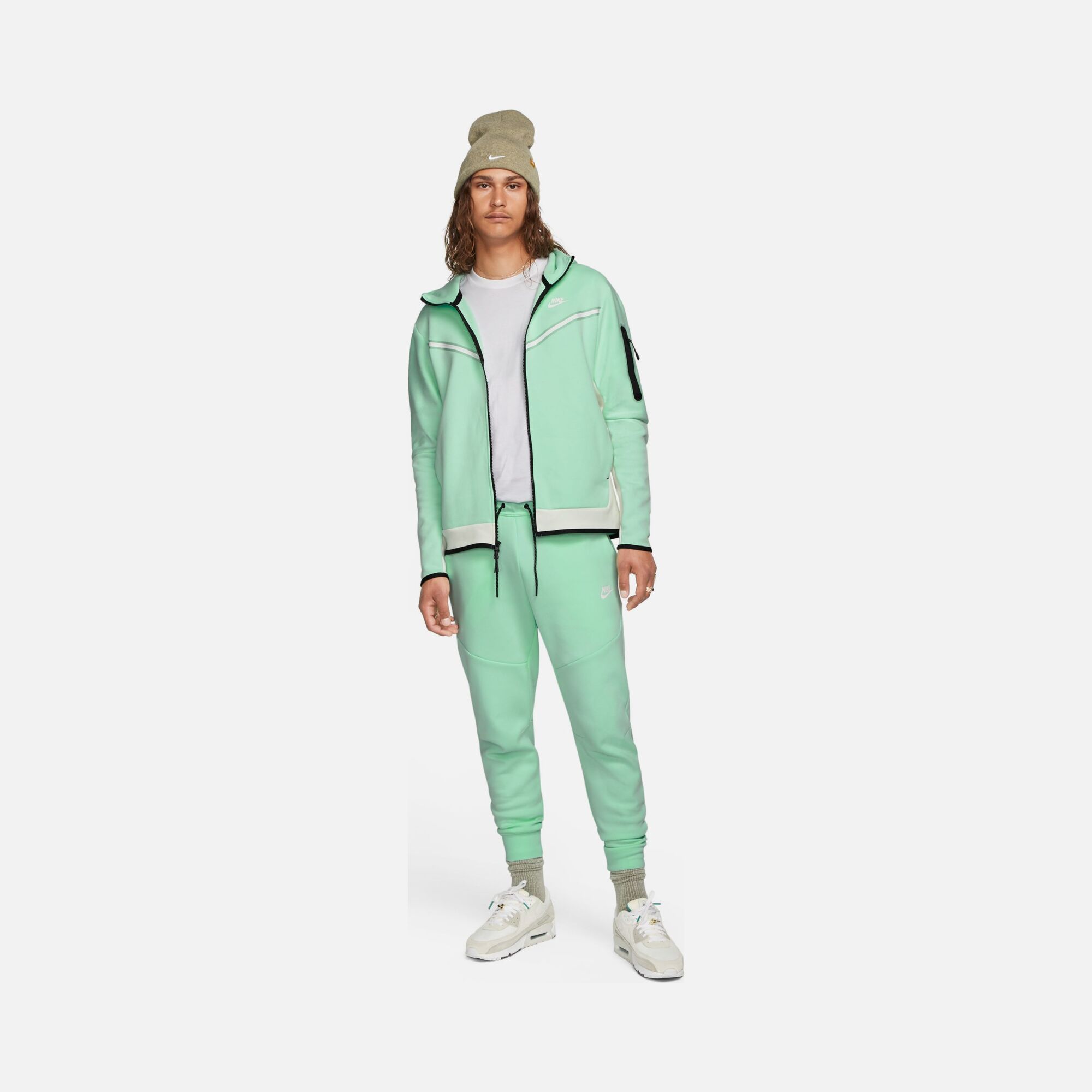 Nike Sportswear Tech Fleece Full-Zip Hoodie Erkek Sweatshirt