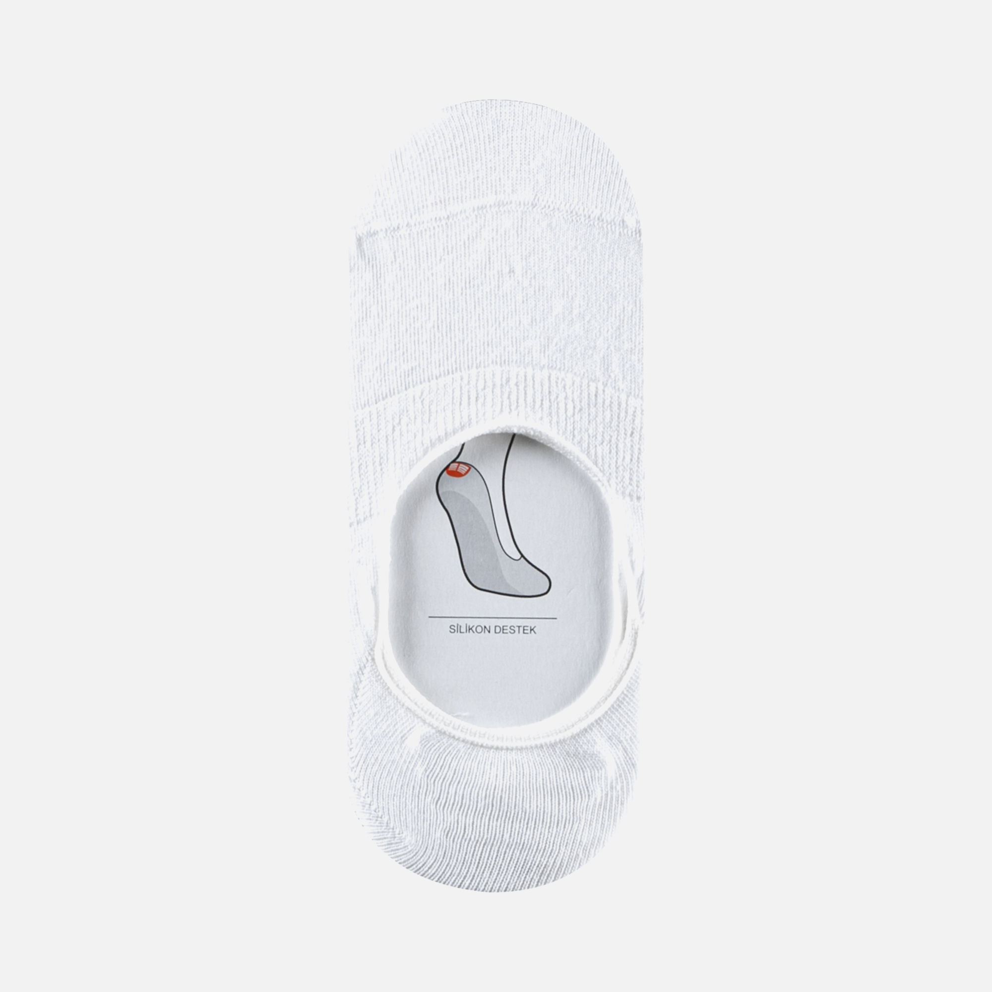 Barçın Basics Sportswear Slikonlu Unisex Babet Çorap