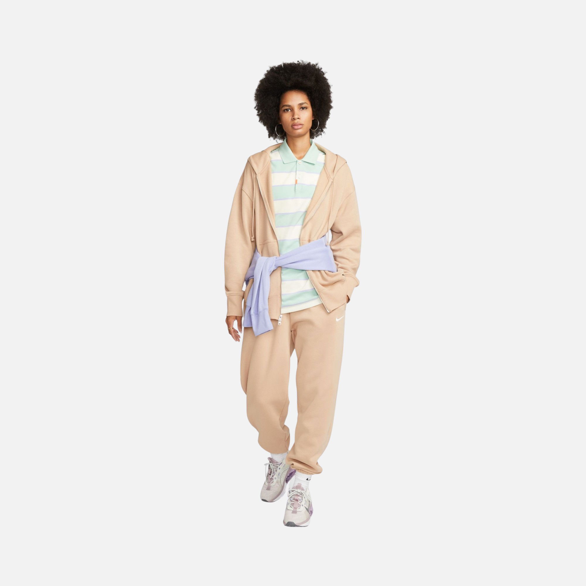 Nike Sportswear Phoenix Fleece Oversized Full-Zip Hoodie Kadın Sweatshirt