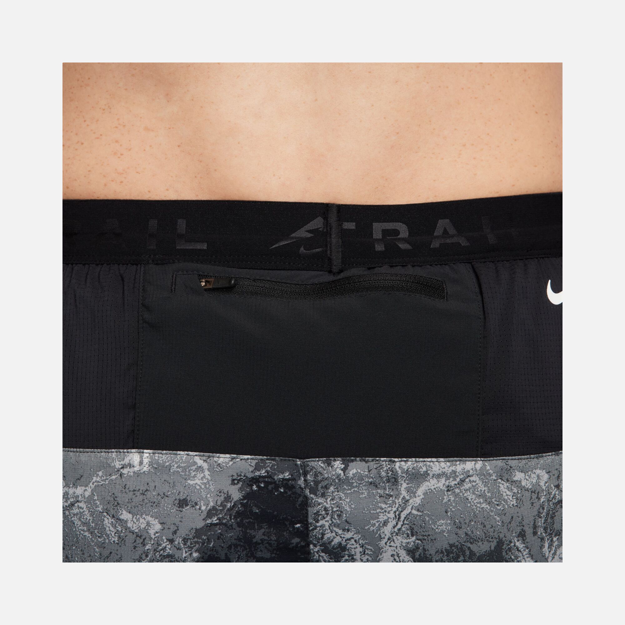 Nike Stride Dri-Fit 7" Brief-Lined All-Over Printed Running Erkek Şort