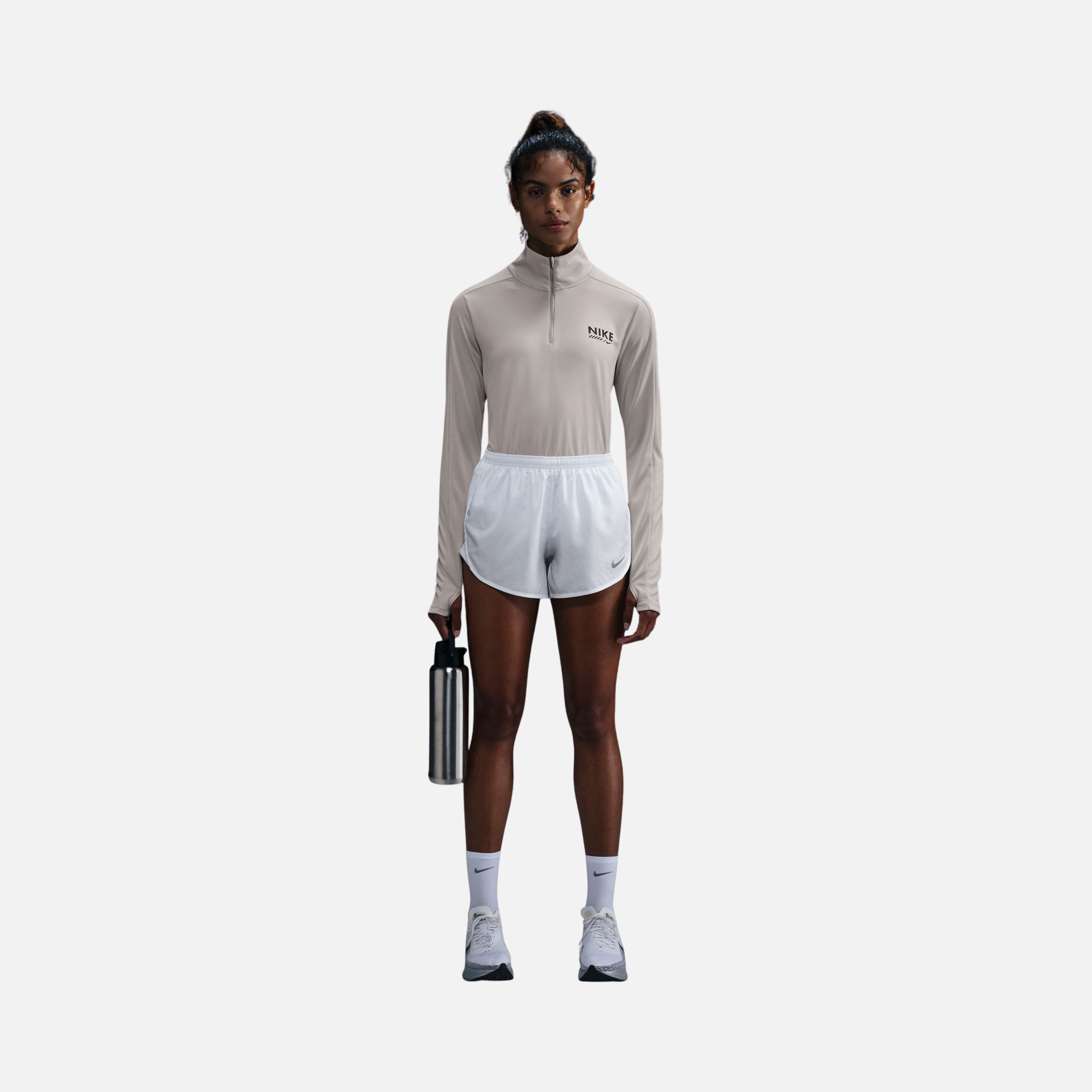 Nike Pacer Dri-Fit Half-Zip Running Long-Sleeve Kadın Tişört