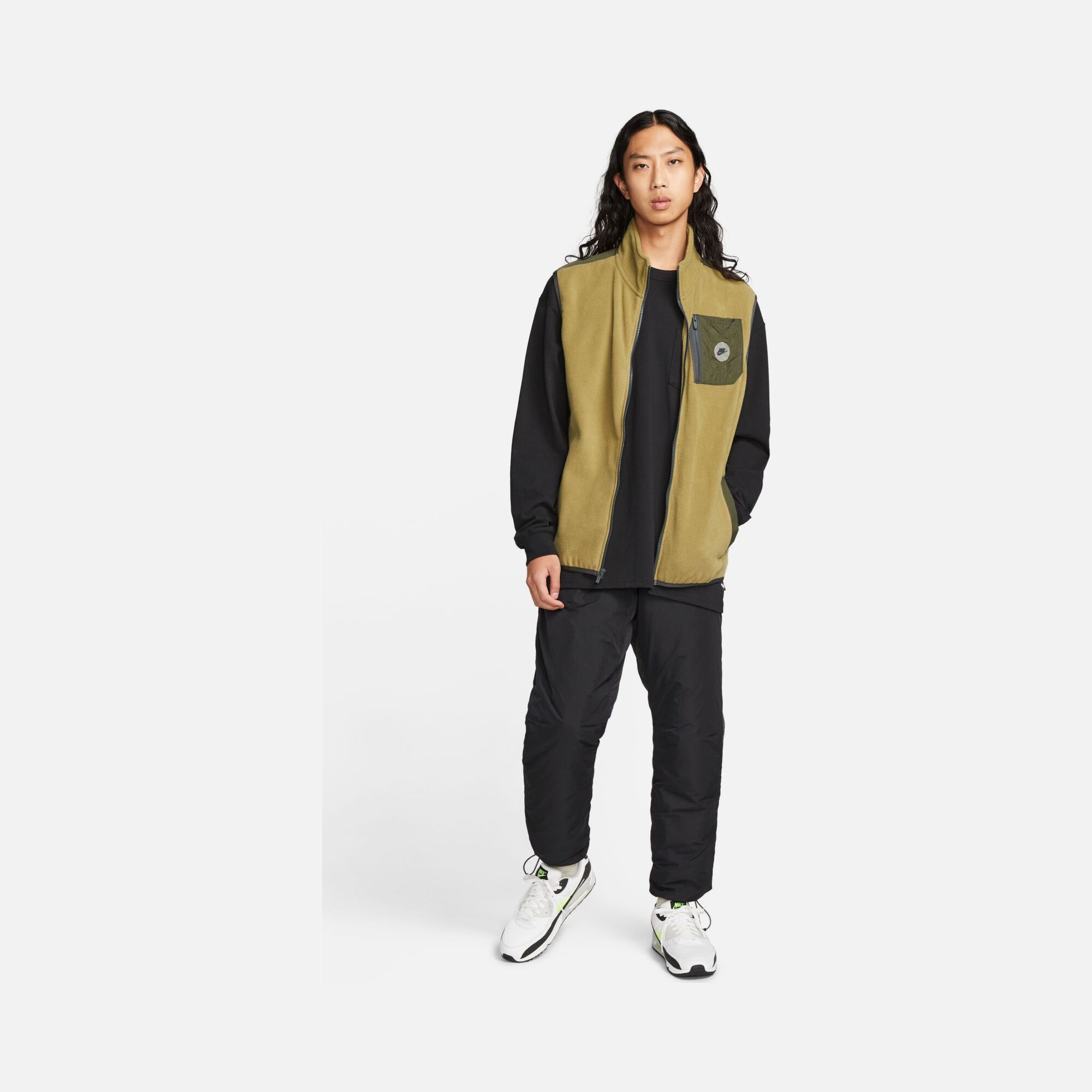 Nike Sportswear Therma-Fit Fleece FW22 Full-Zip Erkek Yelek