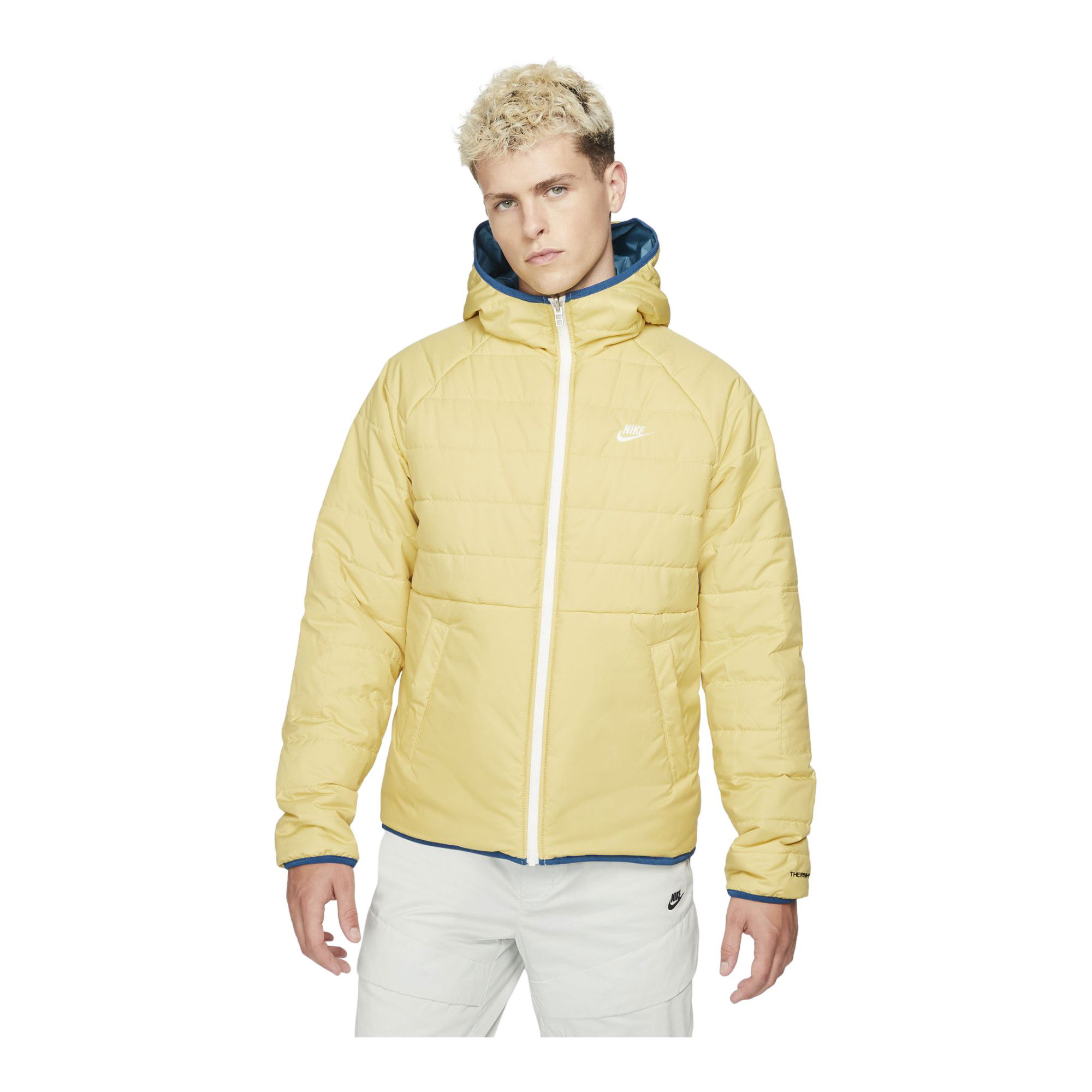 Nike Sportswear Therma-Fit Legacy Reversible Full-Zip Hoodie Erkek Mont