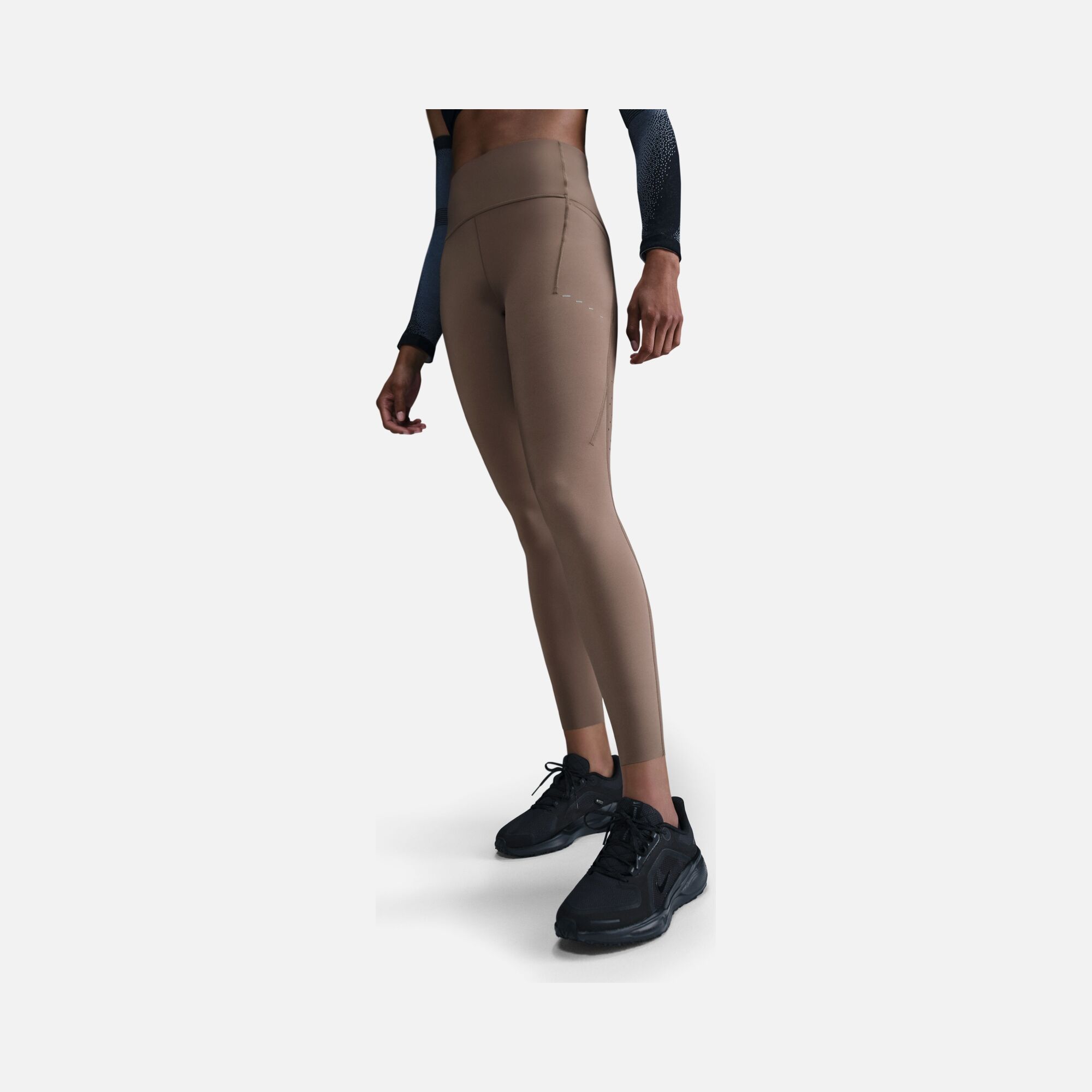 Nike Dri-Fit High-Waisted 7/8 Running With Pockets Kadın Tayt