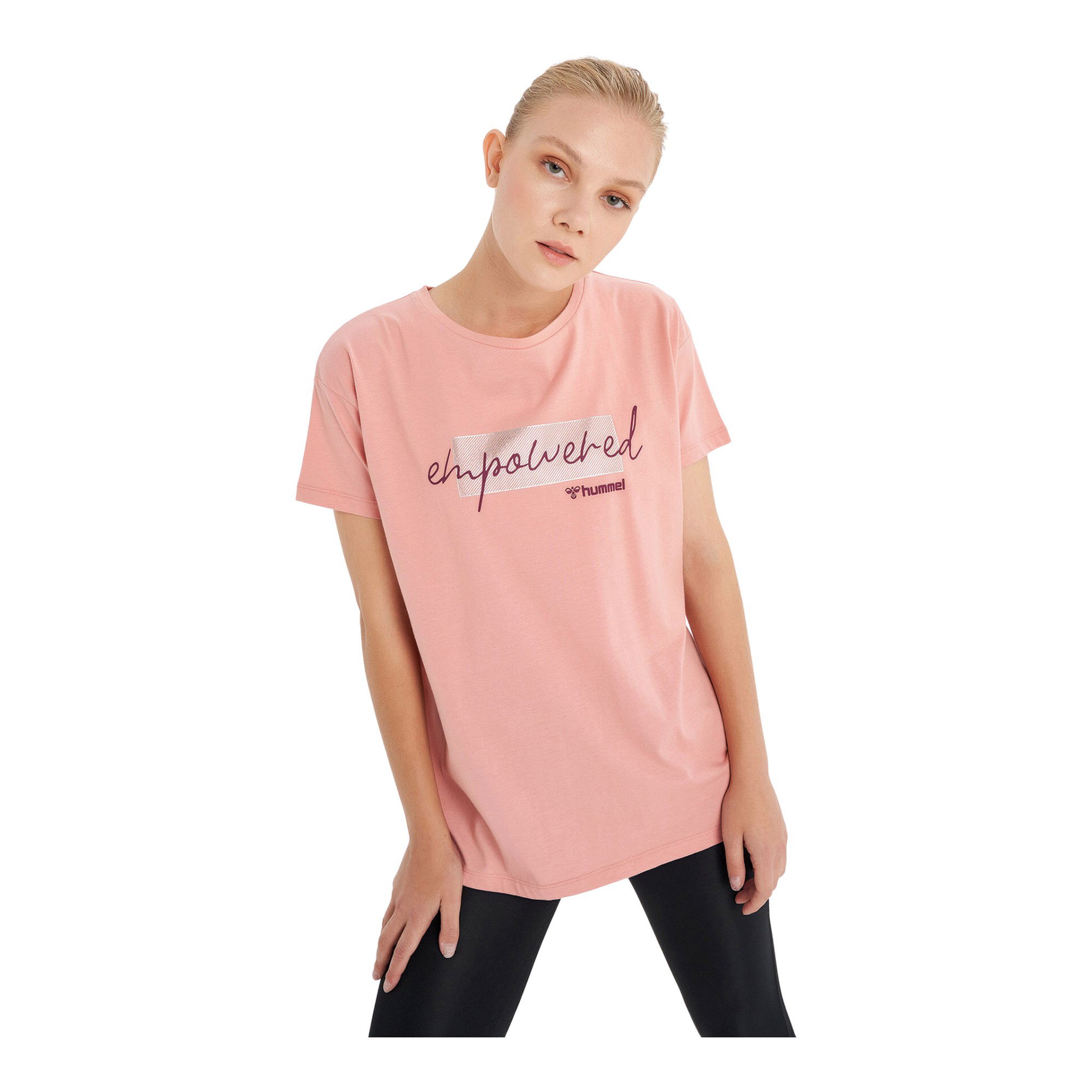 Hummel Sportswear Bemy Oversize Short-Sleeve Kadın Tişört