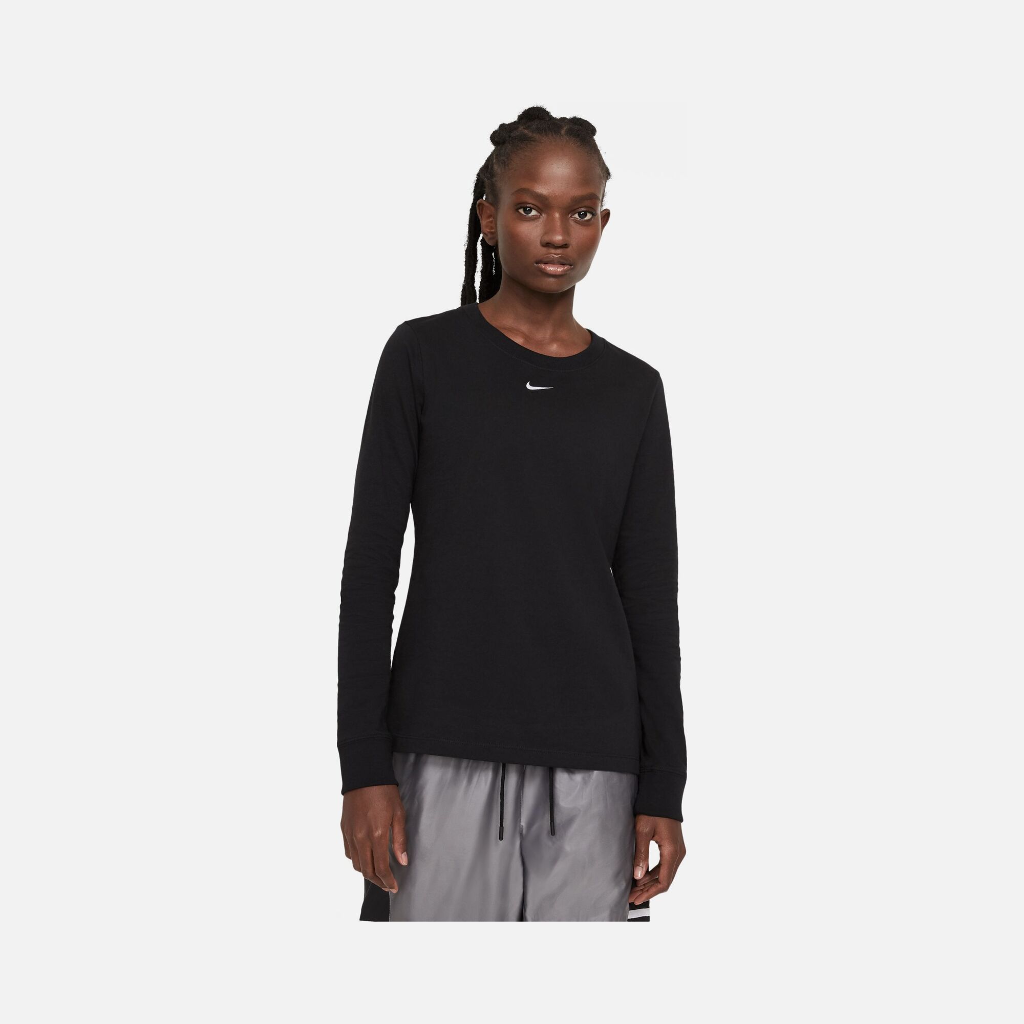 Nike Sportswear Essentials Long-Sleeve Kadın Tişört