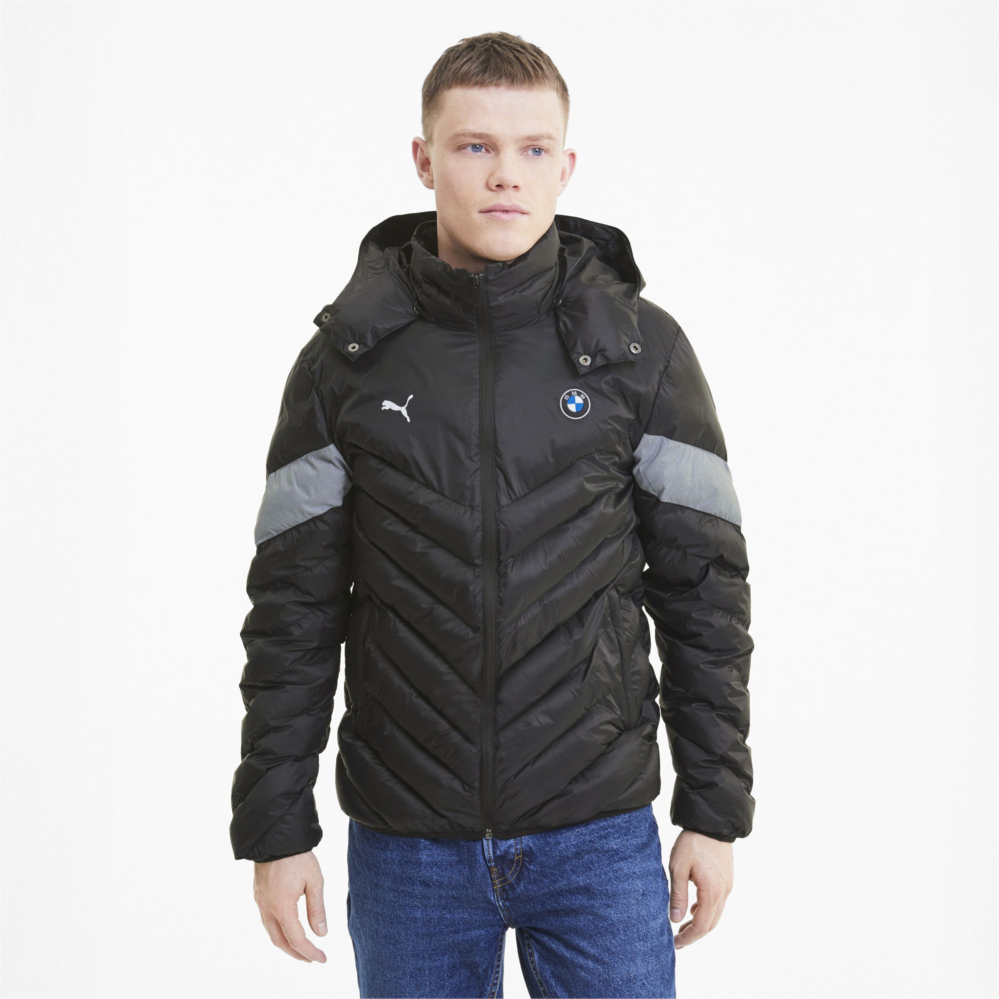 Puma BMW Motorsport MCS ECOLITE Down Hoodie Erkek Mont