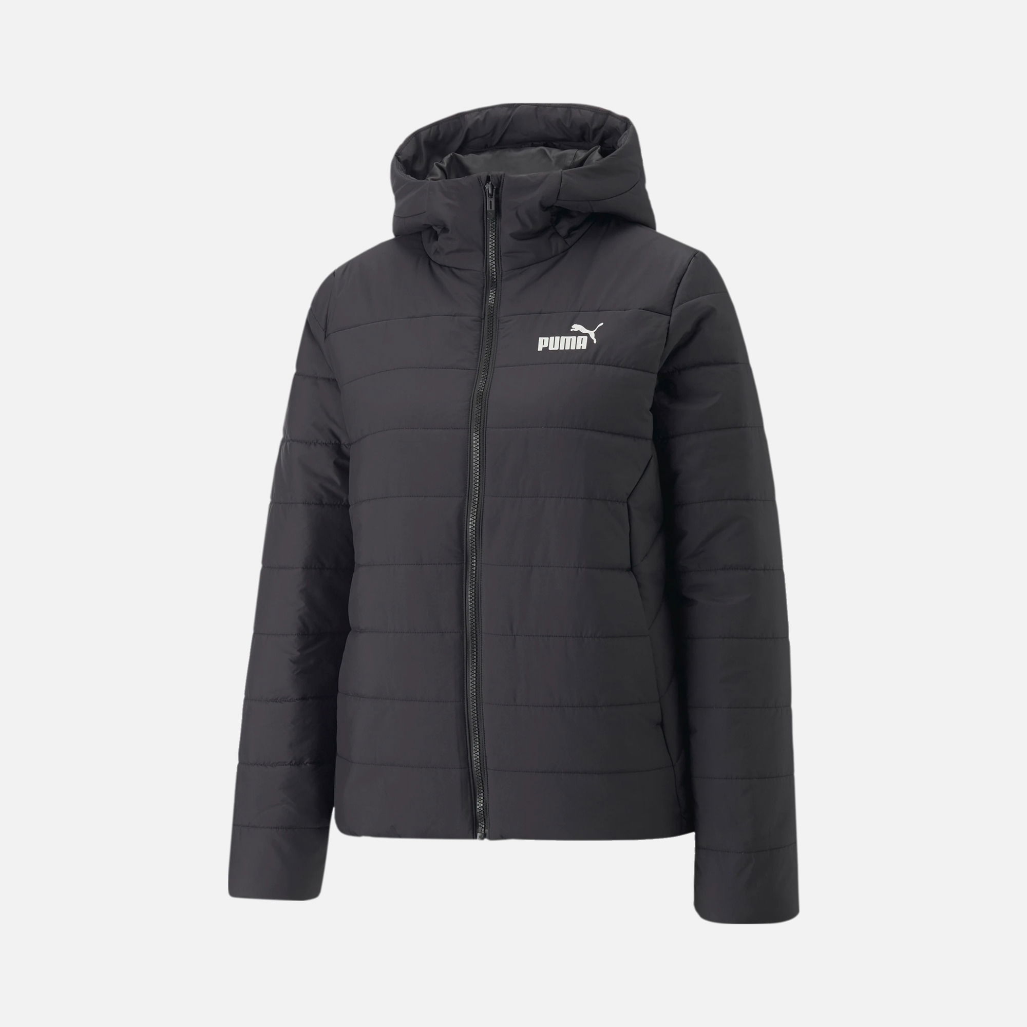 Puma Sportswear Essentials Padded Full-Zip Hoodie Kadın Mont