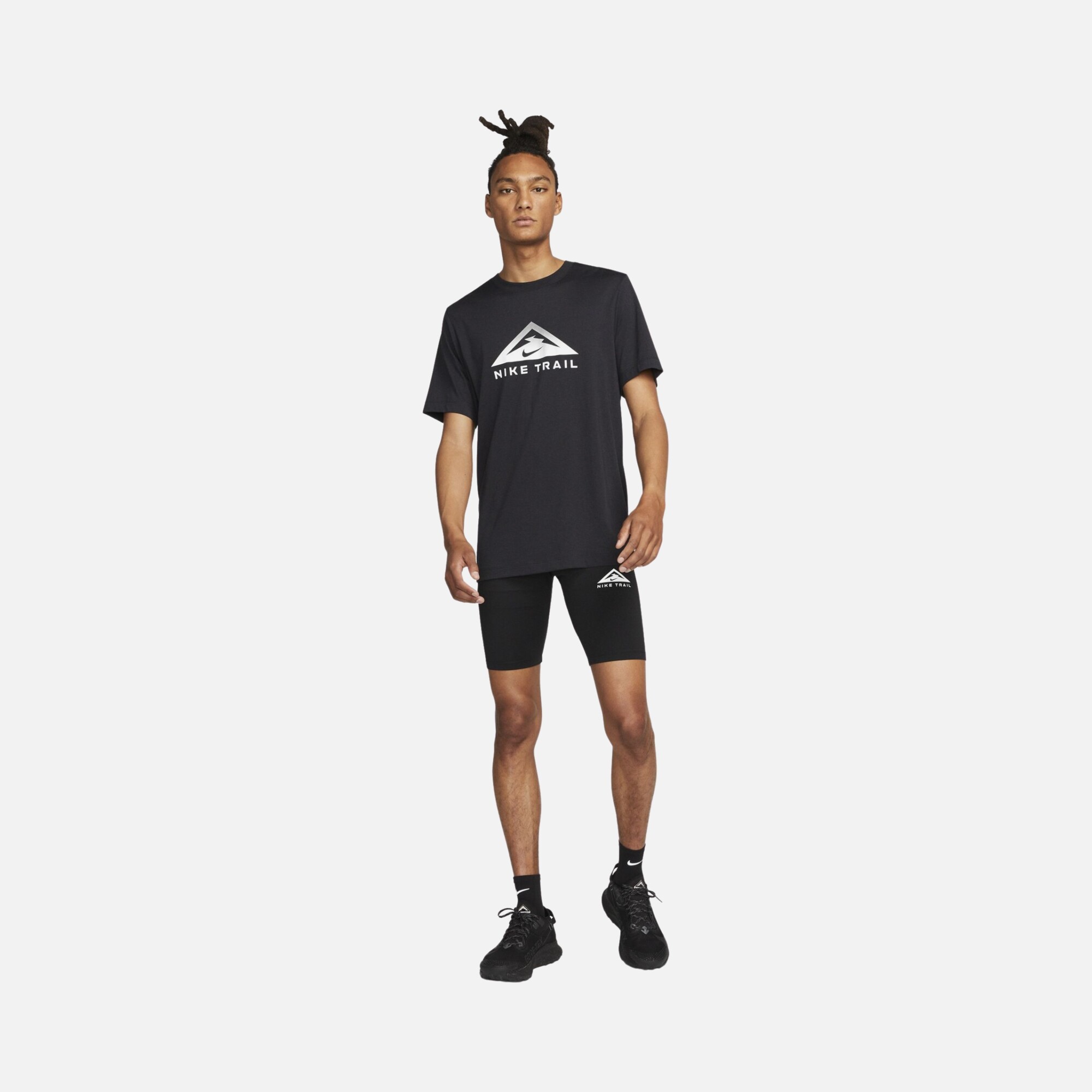 Nike Dri-Fit Trail 1/2-Length Trail Running Erkek Tayt
