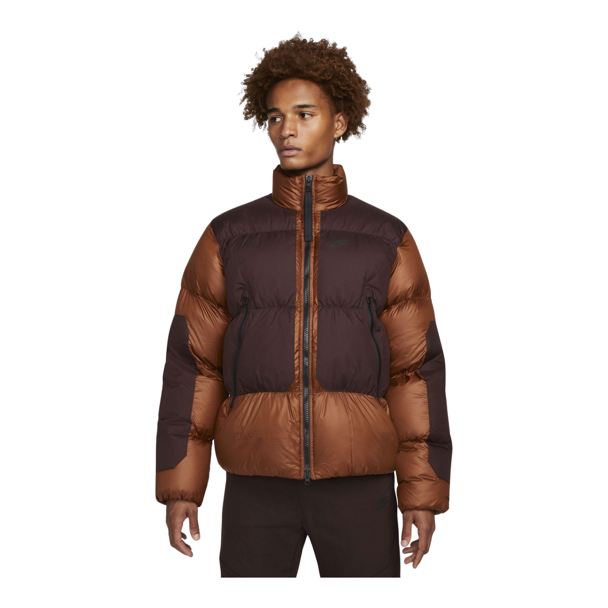 Nike Sportswear Therma-Fit Repel City Puffer Full-Zip Hoodie Erkek Mont