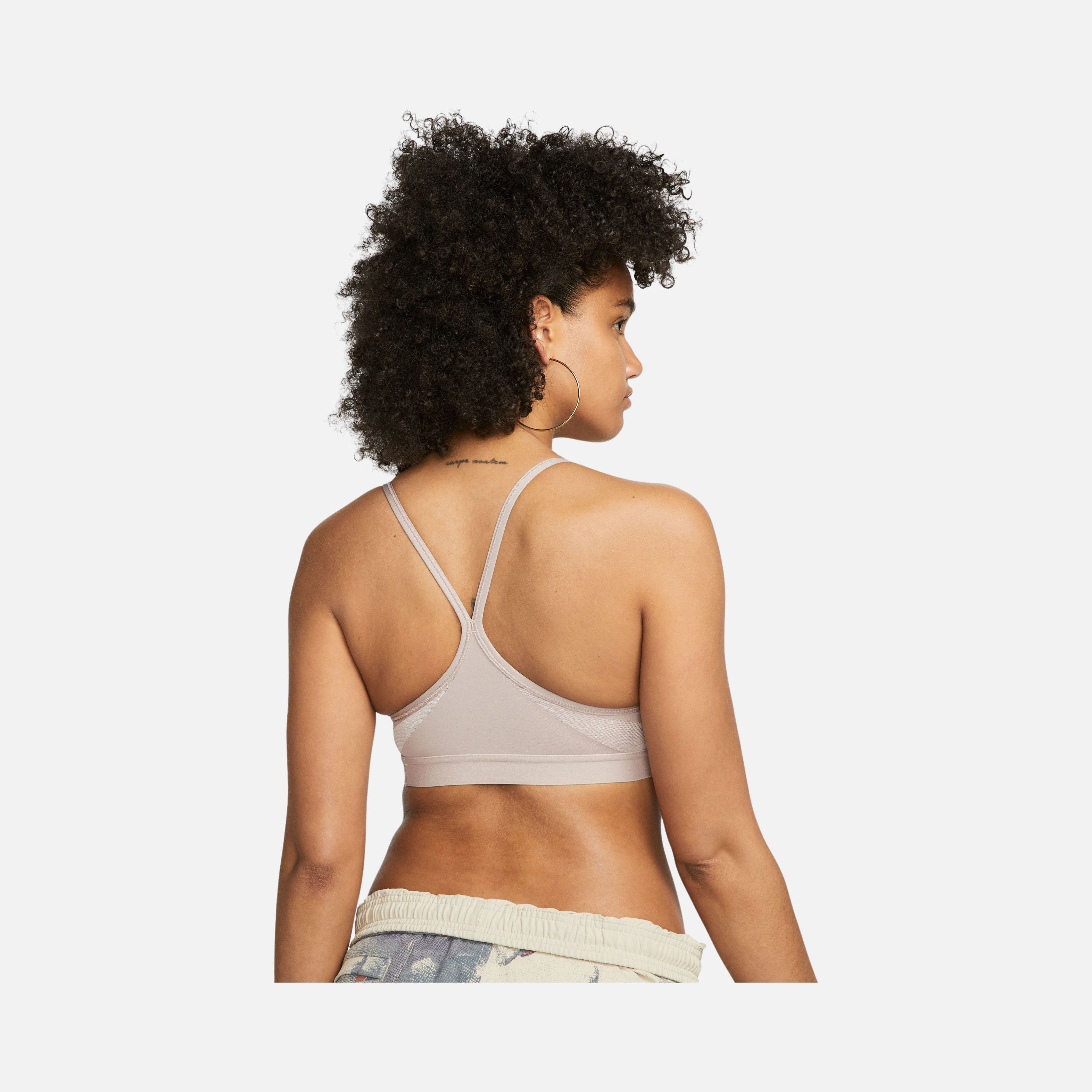 Nike Dri-Fit Indy V Neck Light-Support Sports Training Kadın Bra
