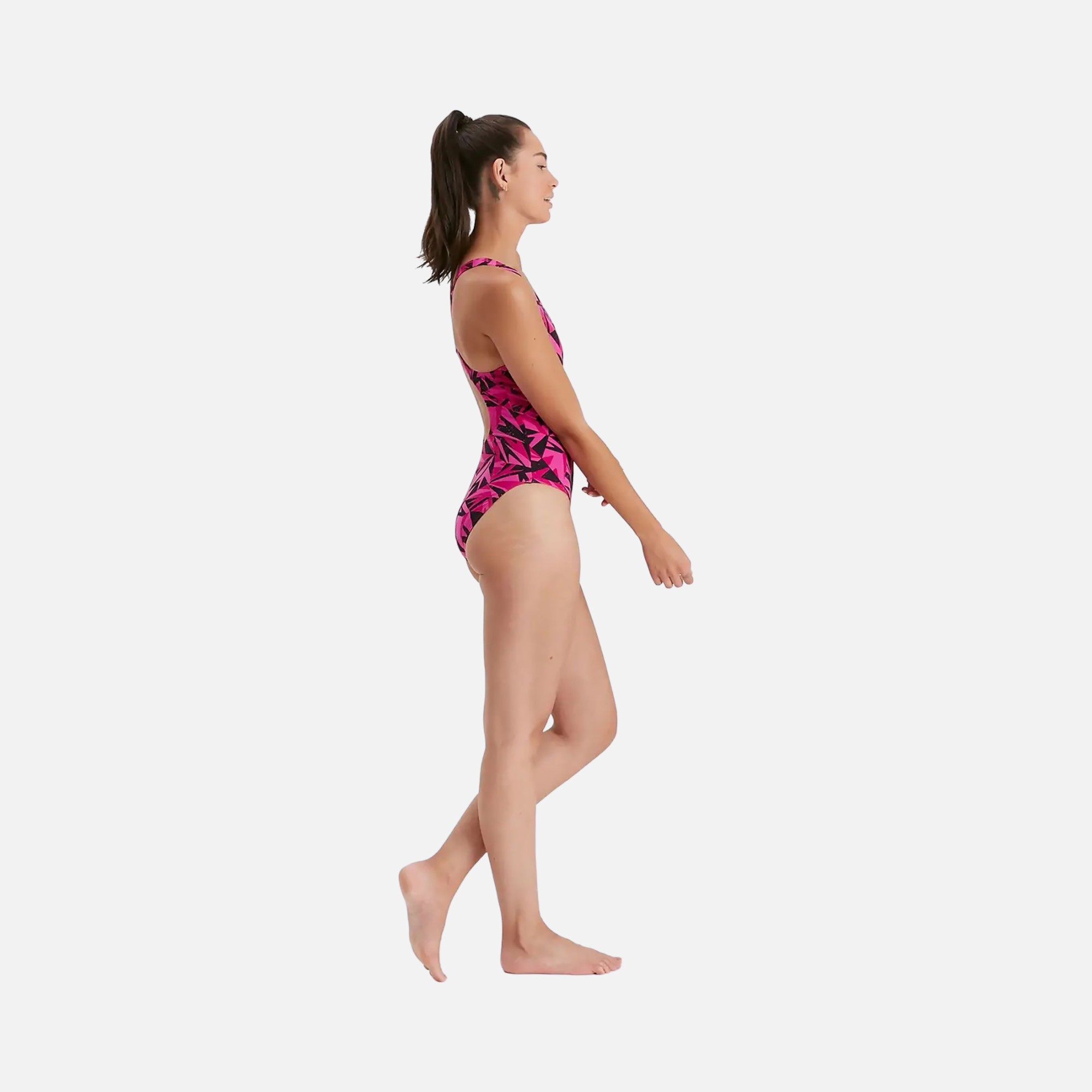 Speedo Hyperboom Medalist Kadın Yüzücü Mayo