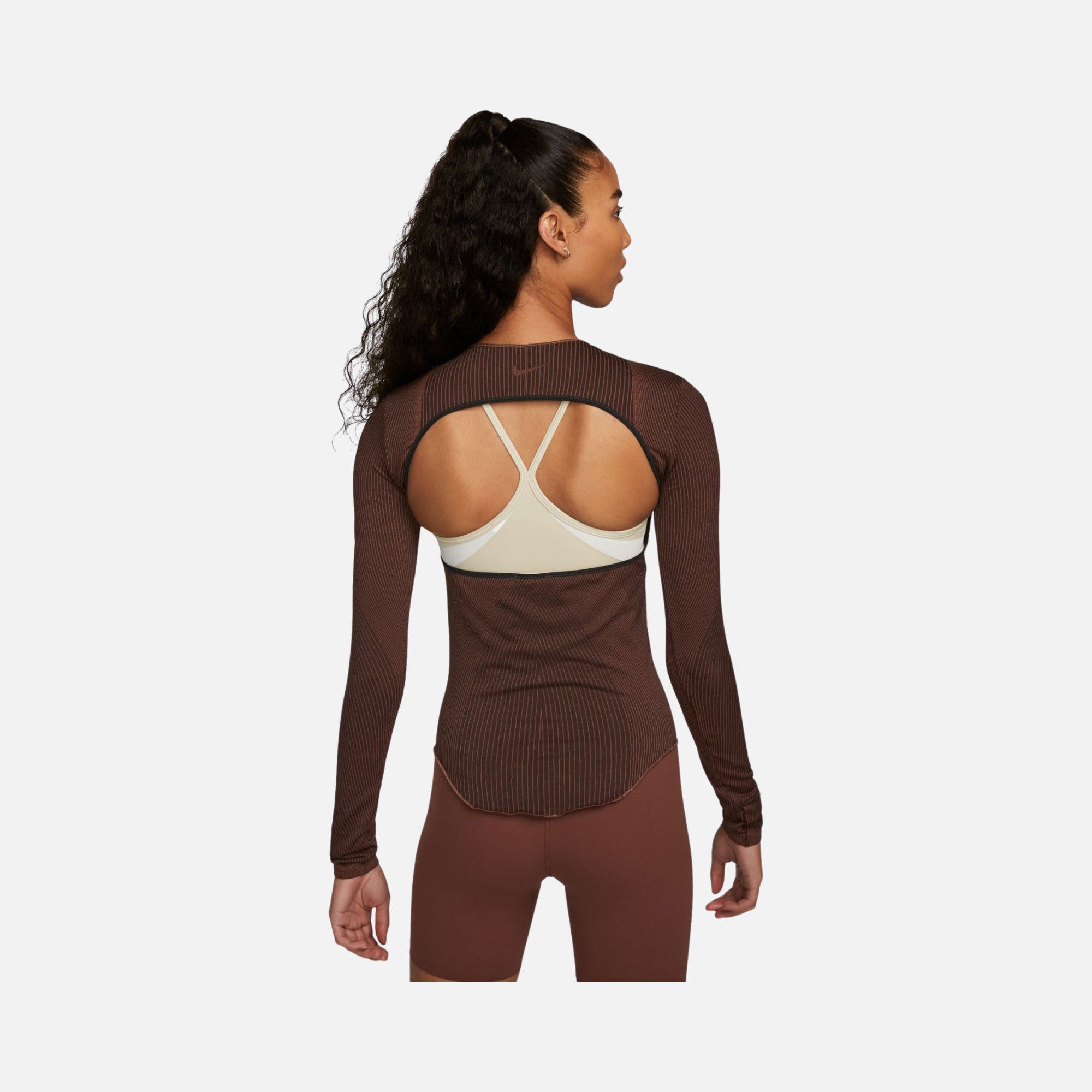 Nike Yoga Dri-Fit ADV Long-Sleeve Kadın Tişört