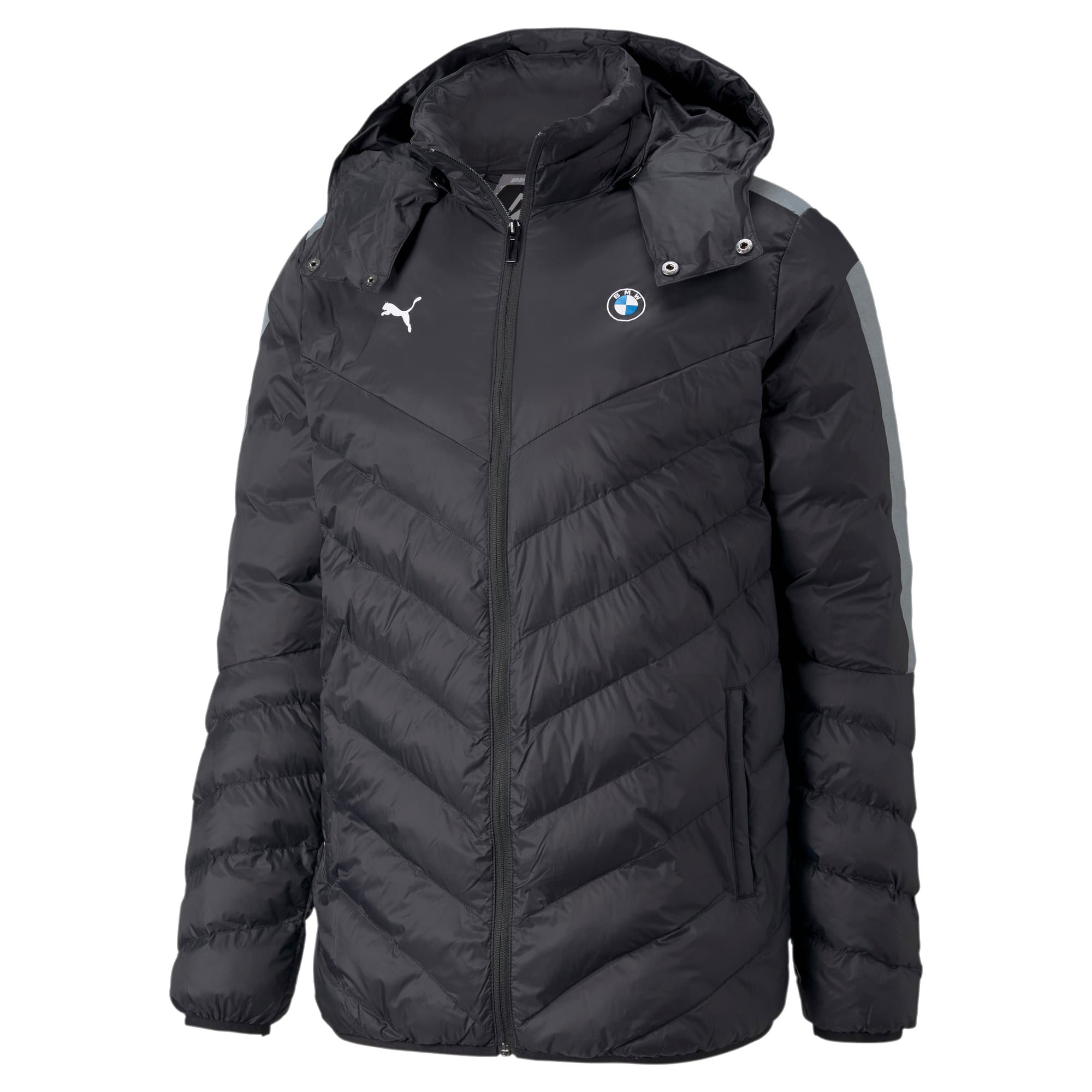 Puma BMW M Motorsport T7 ECOLITE Down Full-Zip Hoodie Erkek Mont